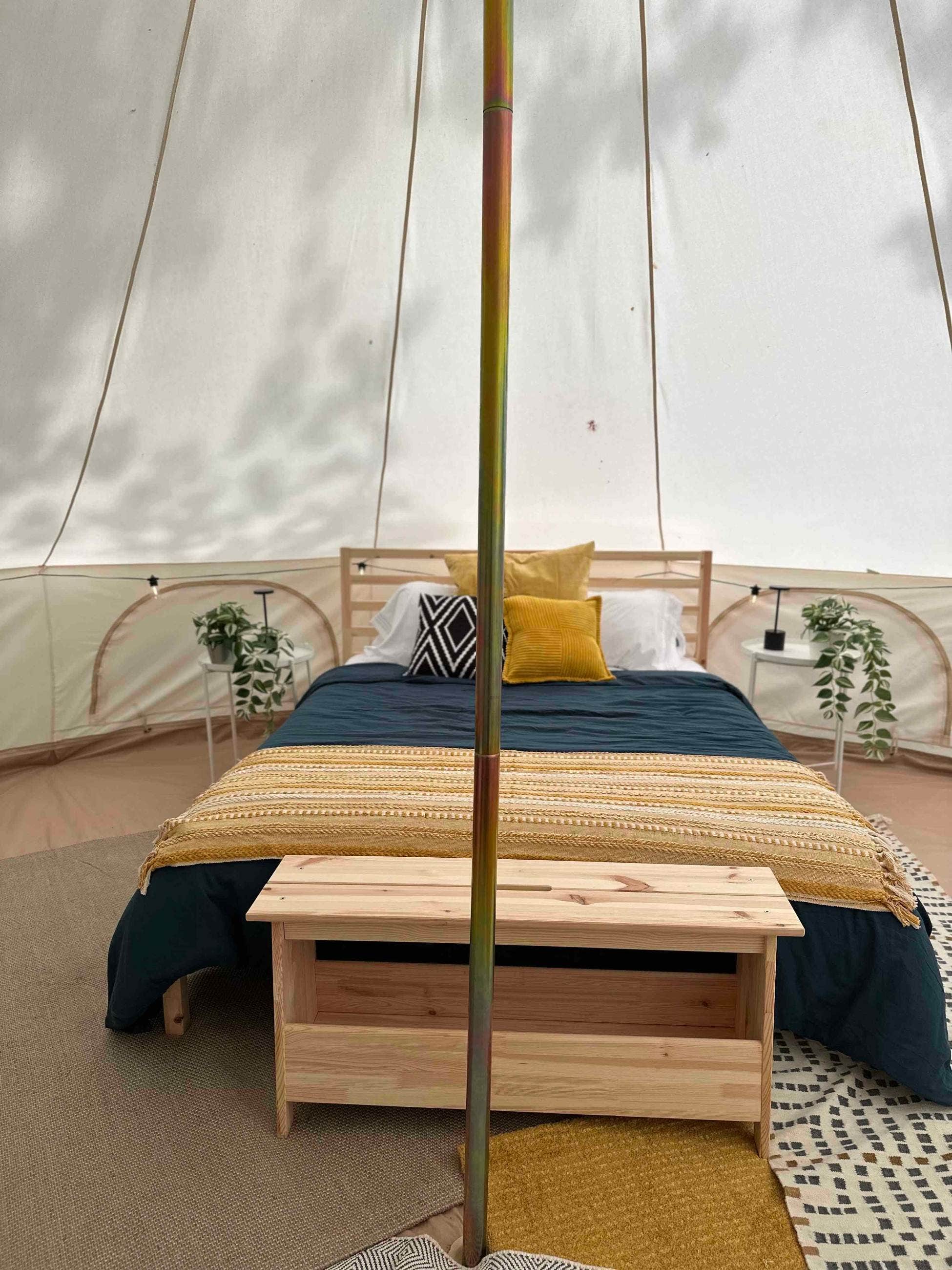 Candice N.'s photo of glamping accommodations at Lacy Oasis Campground near Brooke, VA