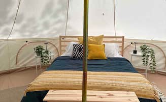 Candice N.'s photo of glamping accommodations at Lacy Oasis Campground near Dowell, MD