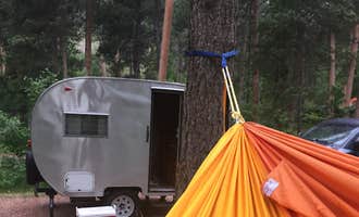 Camping near Grizzly Creek Primitive: Horsethief Lake Campground, Keystone, South Dakota