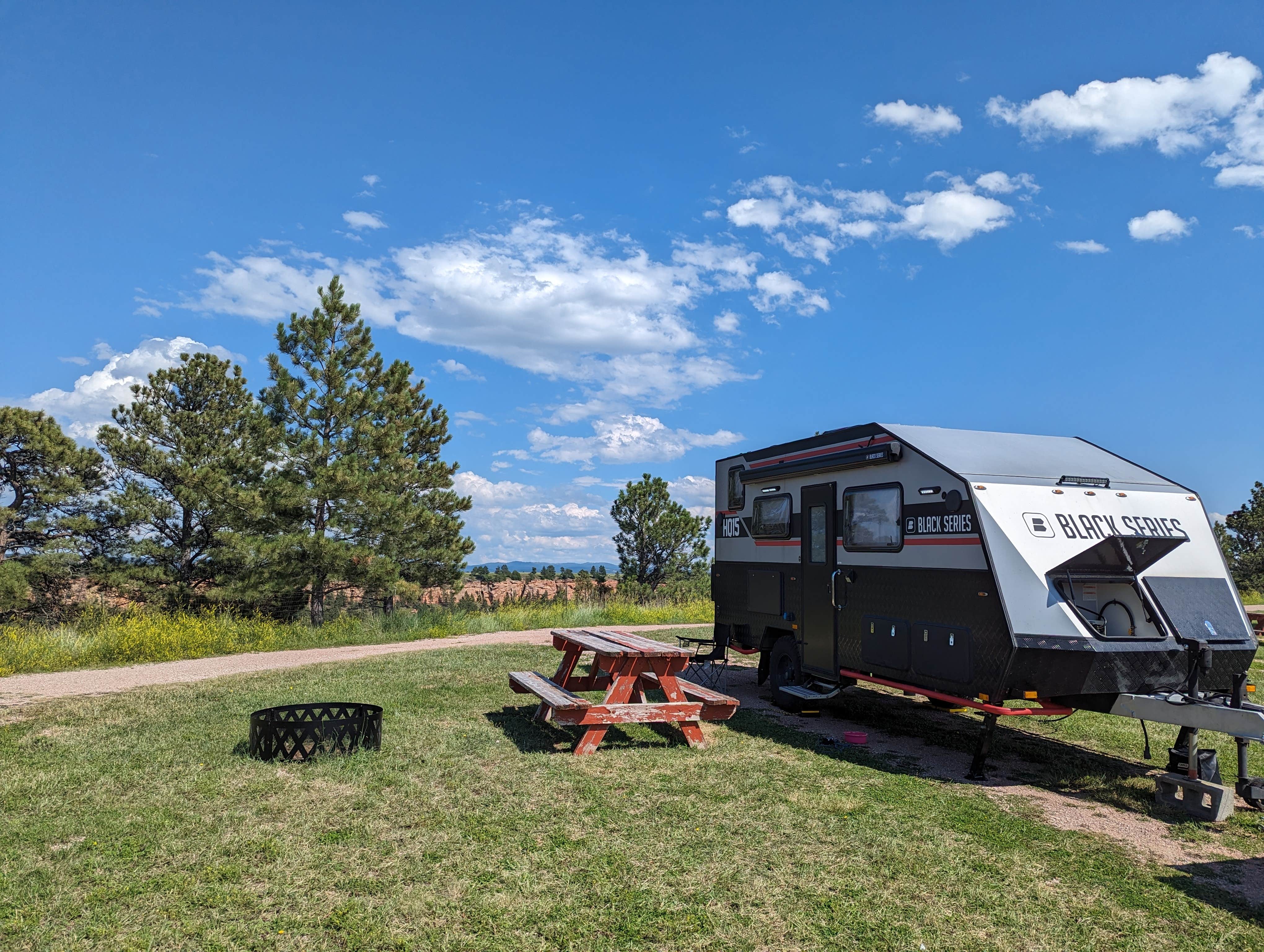 Kristi D.'s photo at Devils Tower View Campground near Devils Tower National Monument