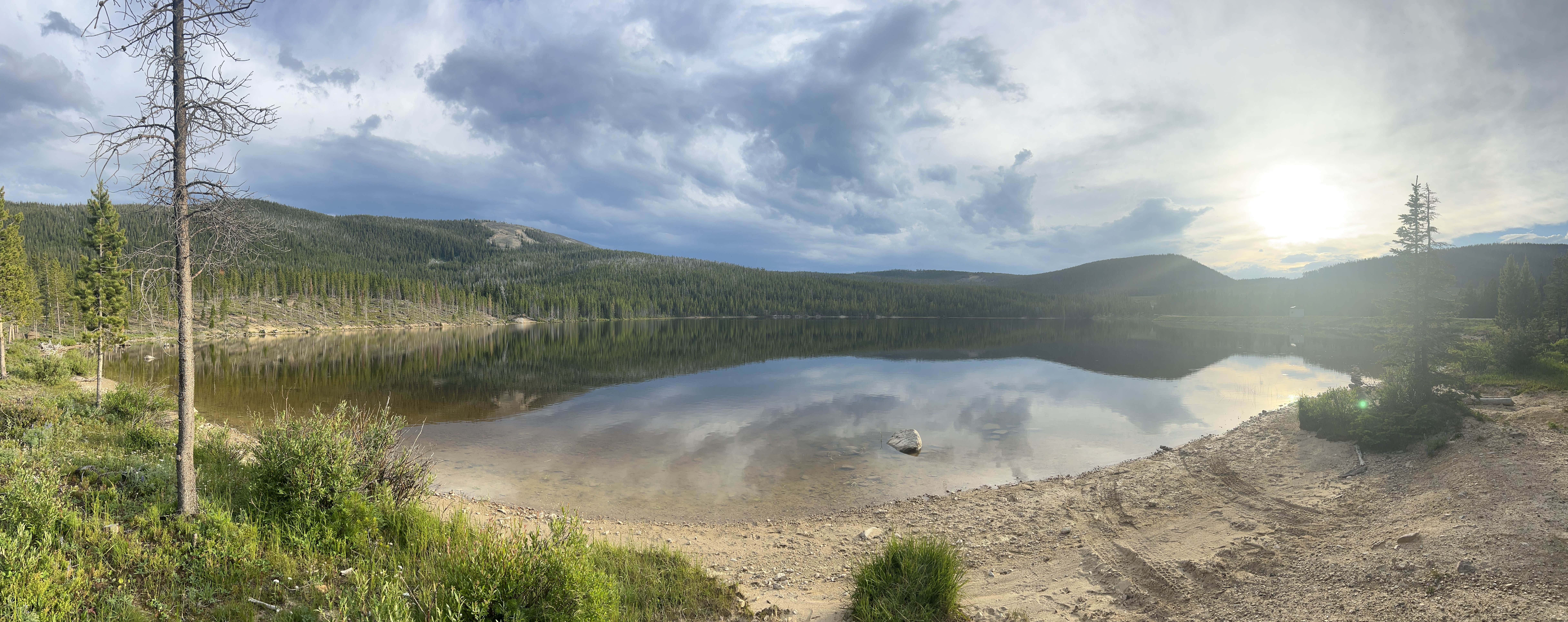 Camper-submitted photo at Scott Reservoir Dispersed near Deer Lodge, MT