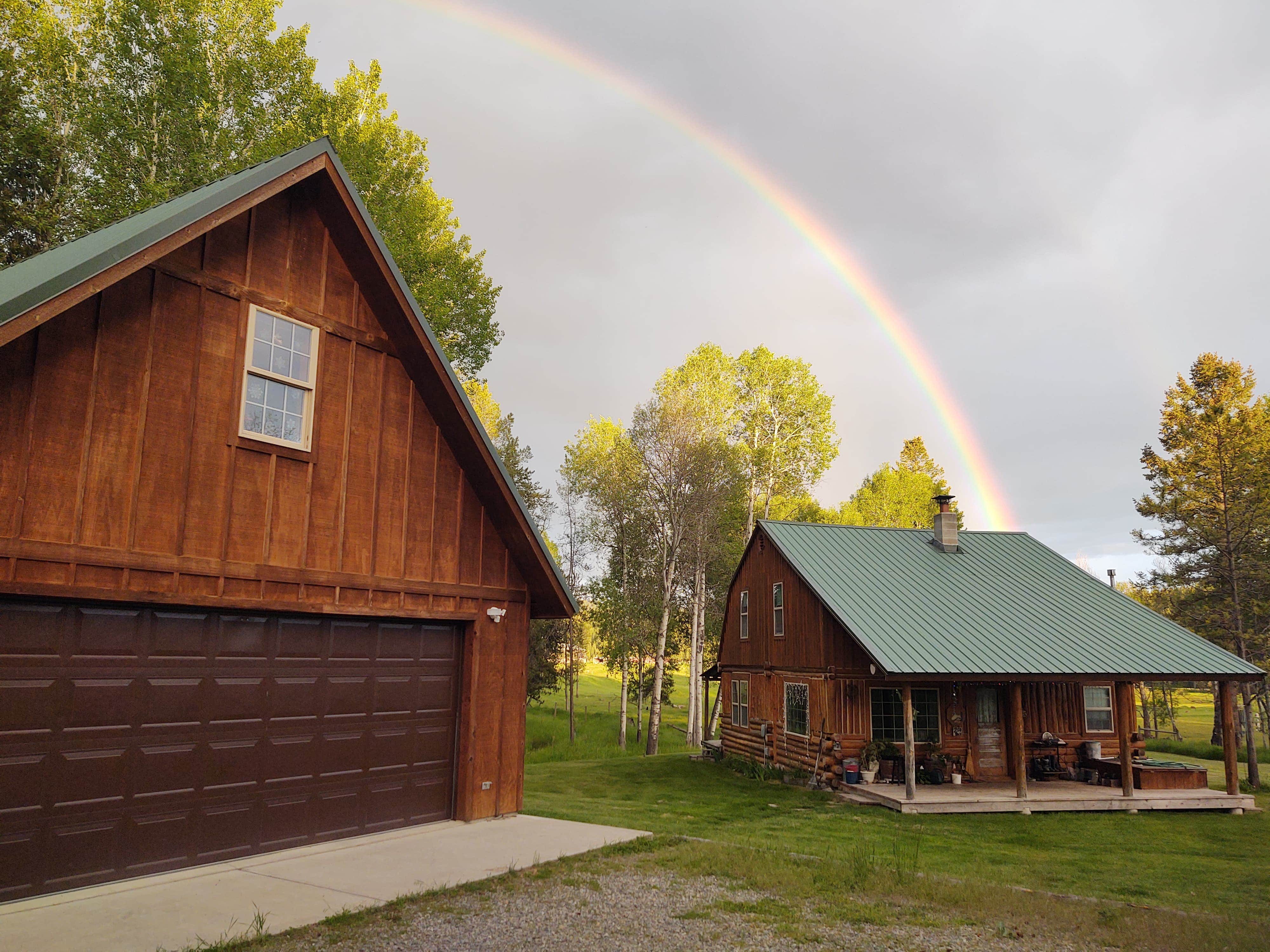 Camper-submitted photo at Heritage Cabin Property near Rexford, MT
