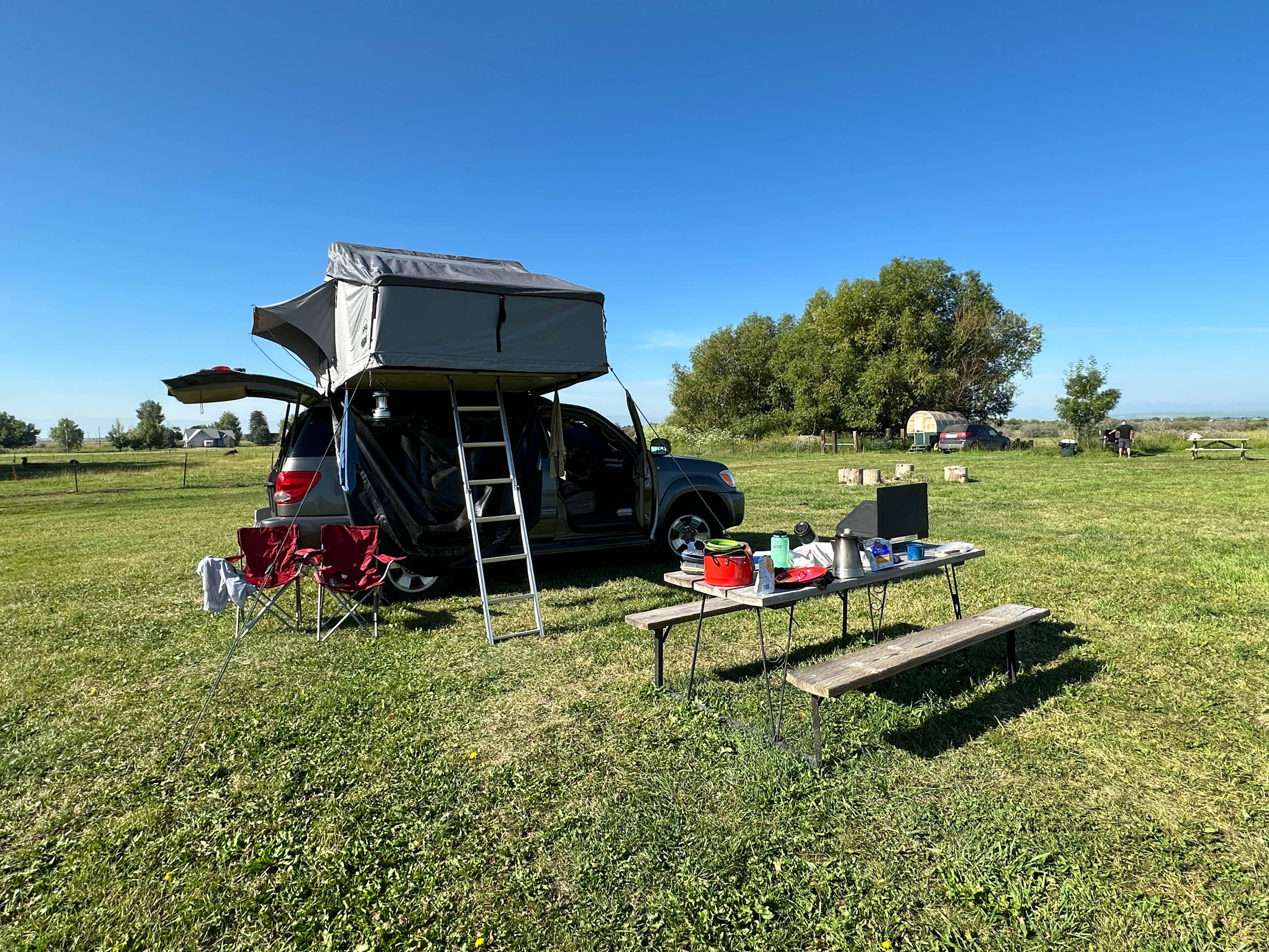Jonathan A.'s photo at Serenity Sheep Farm Stay near Bozeman, MT