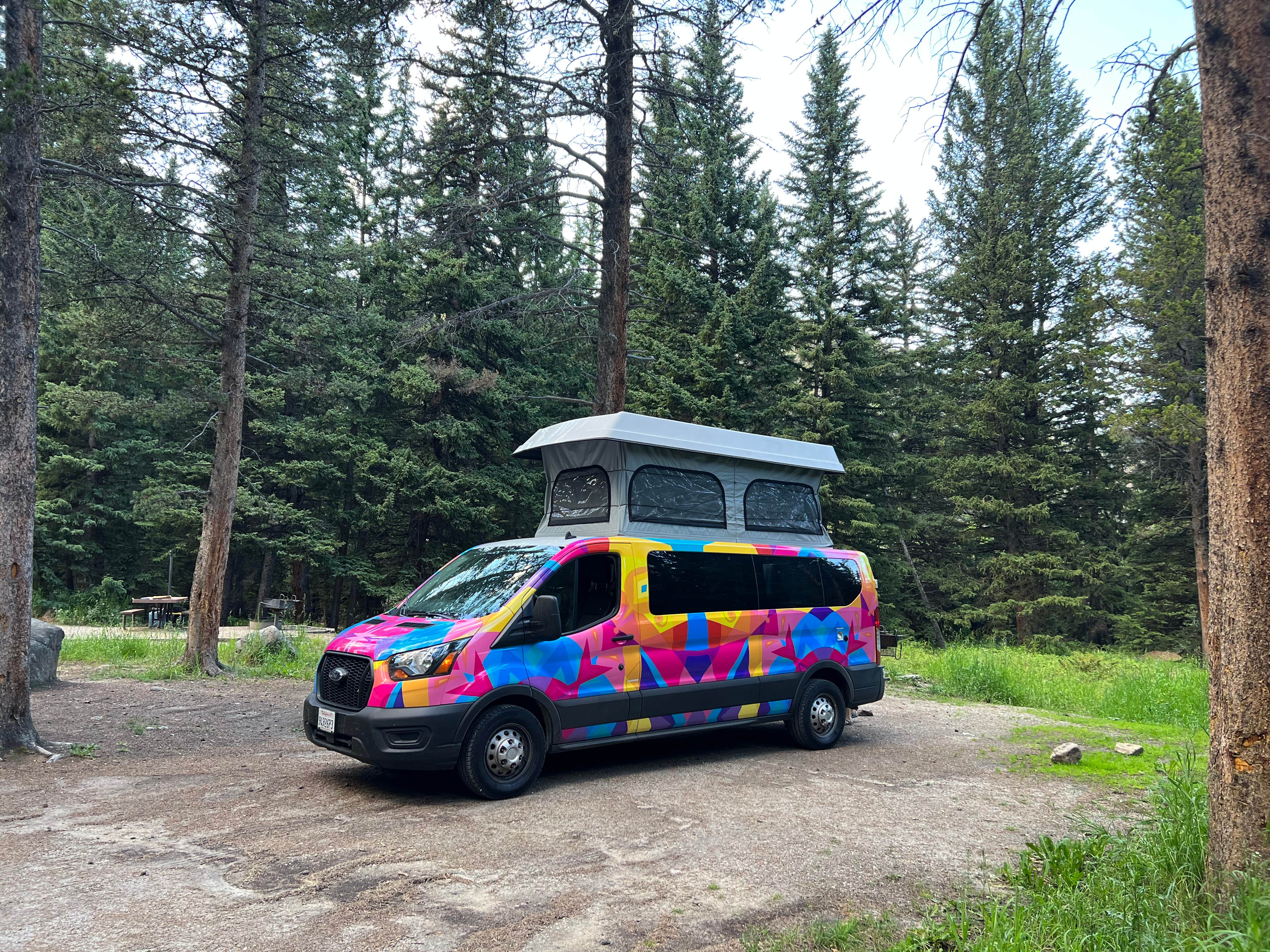 Marion S.'s photo of rv camping at Middle Fork near Big Horn, WY