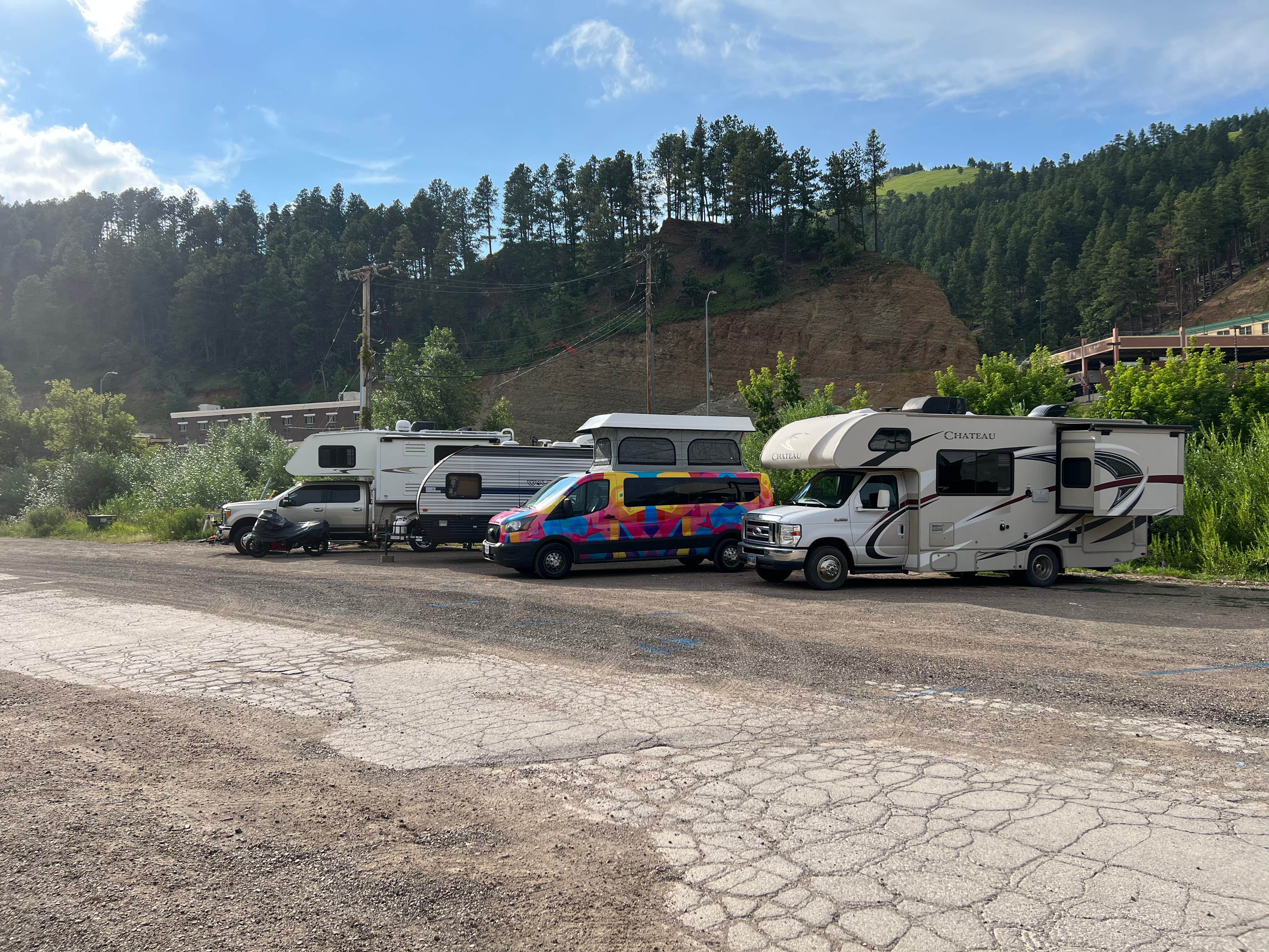 Camping near Steel Wheel Campground: Days of 76 Campground, Deadwood, South Dakota