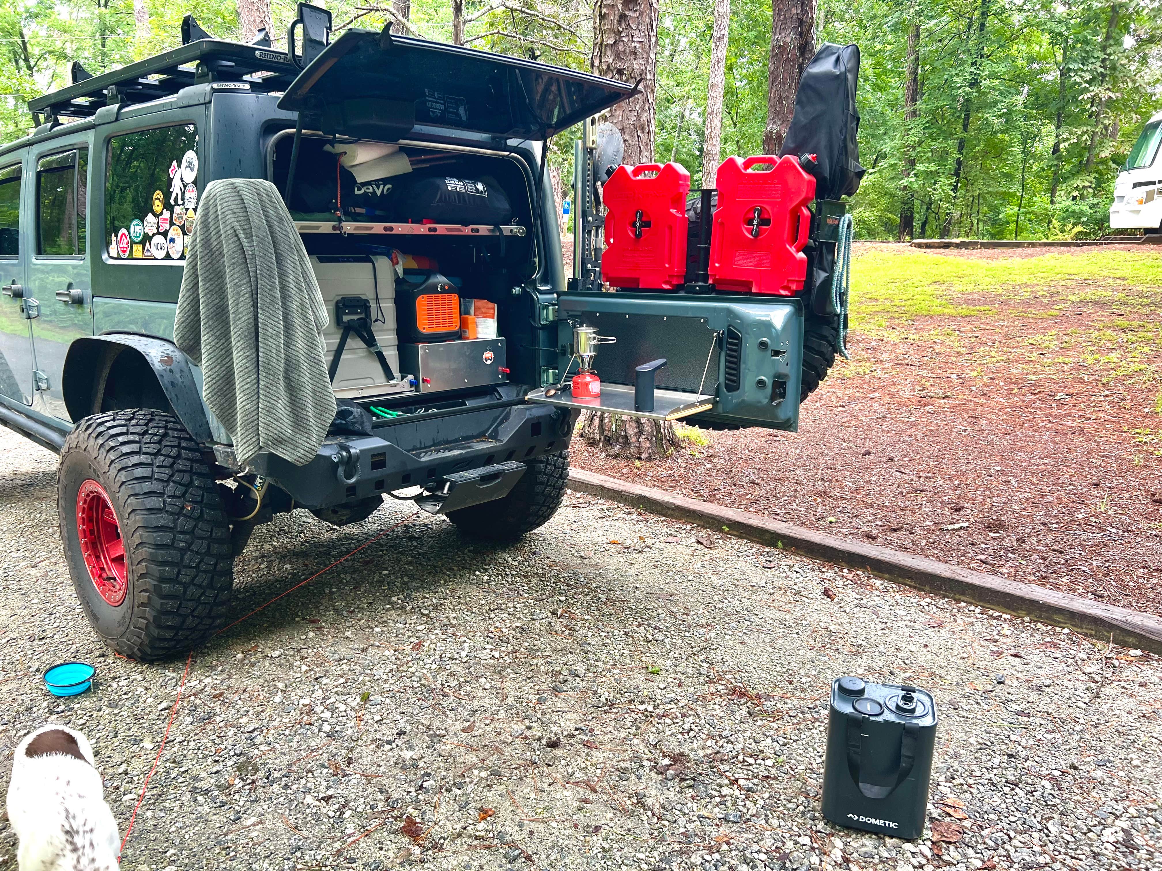 Logan S.'s photo of camping with pets at Hard Labor Creek State Park Campground near Flovilla, GA