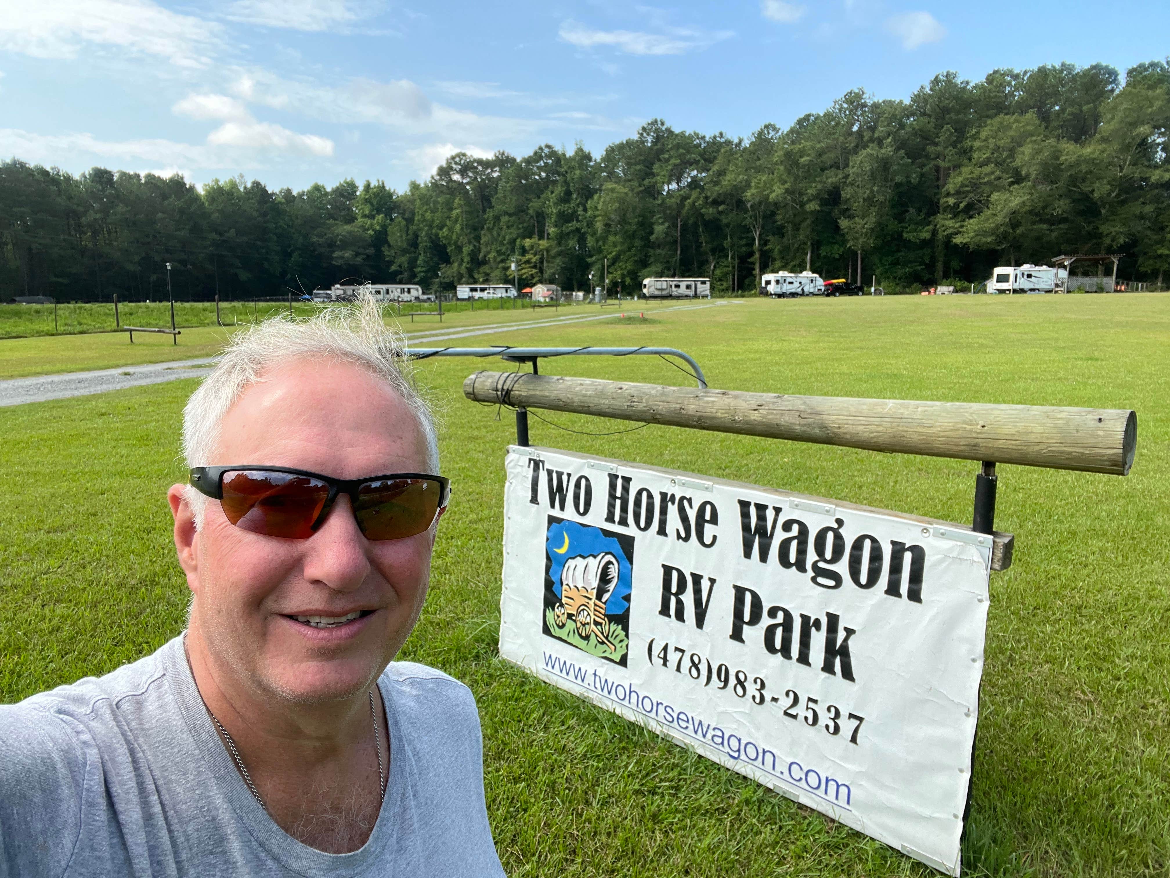 Camper-submitted photo at Two Horse Wagon RV Park near Warner Robins, GA