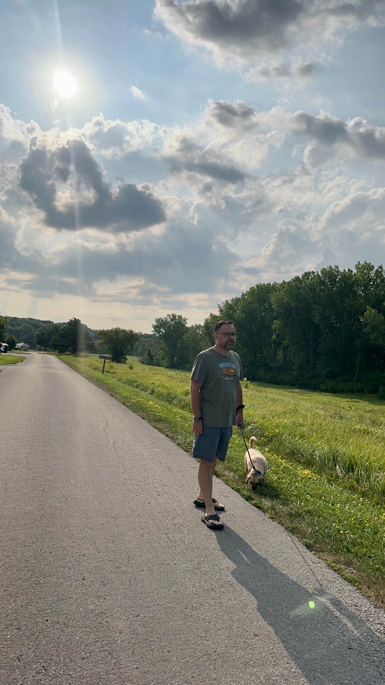Stephanie S.'s photo of camping with pets at Bob Shelter Recreation Area & Campground near Ackworth, IA