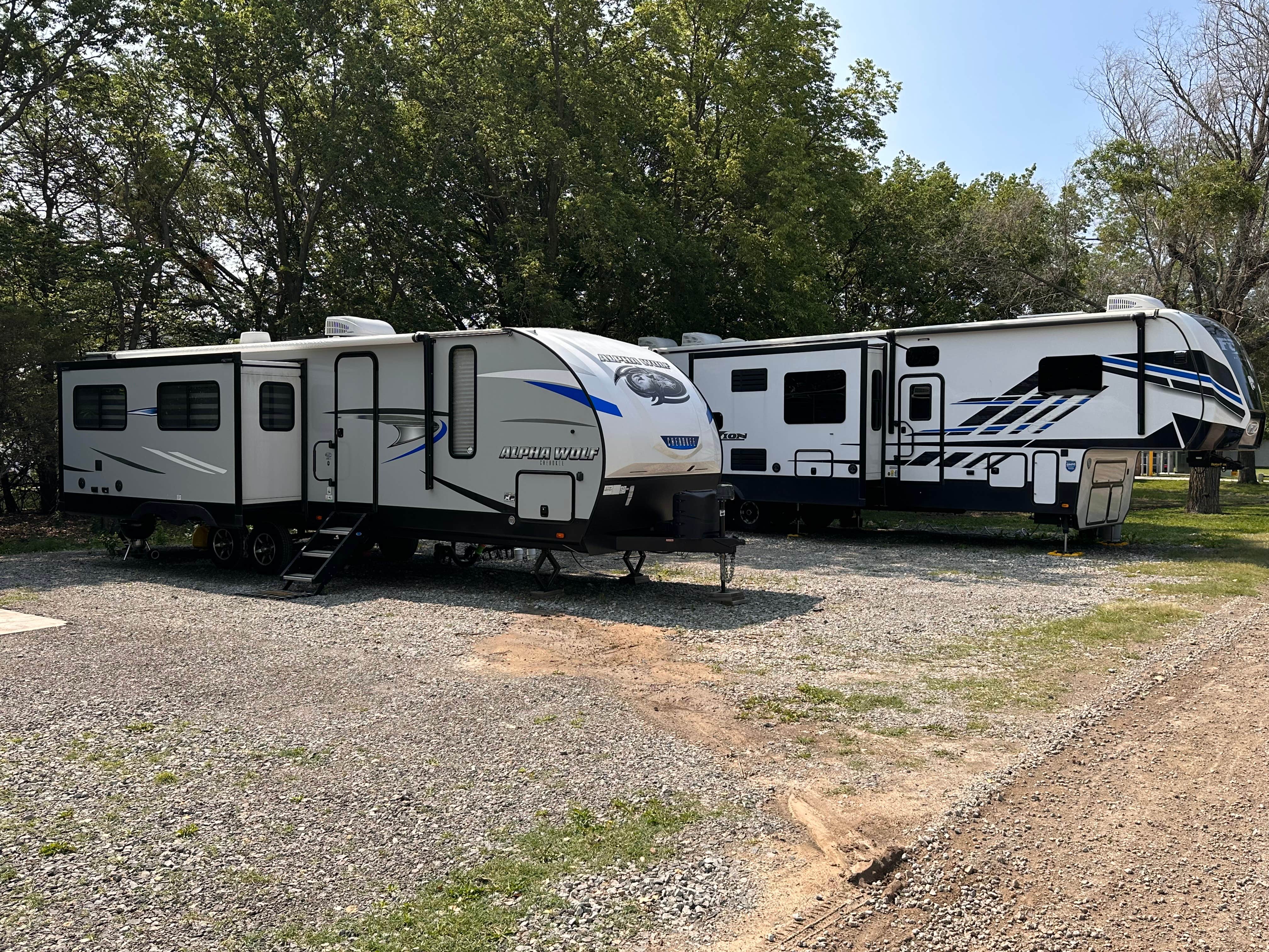 Jayson M.'s photo of rv camping at All Seasons RV Park near McConnell AFB, KS