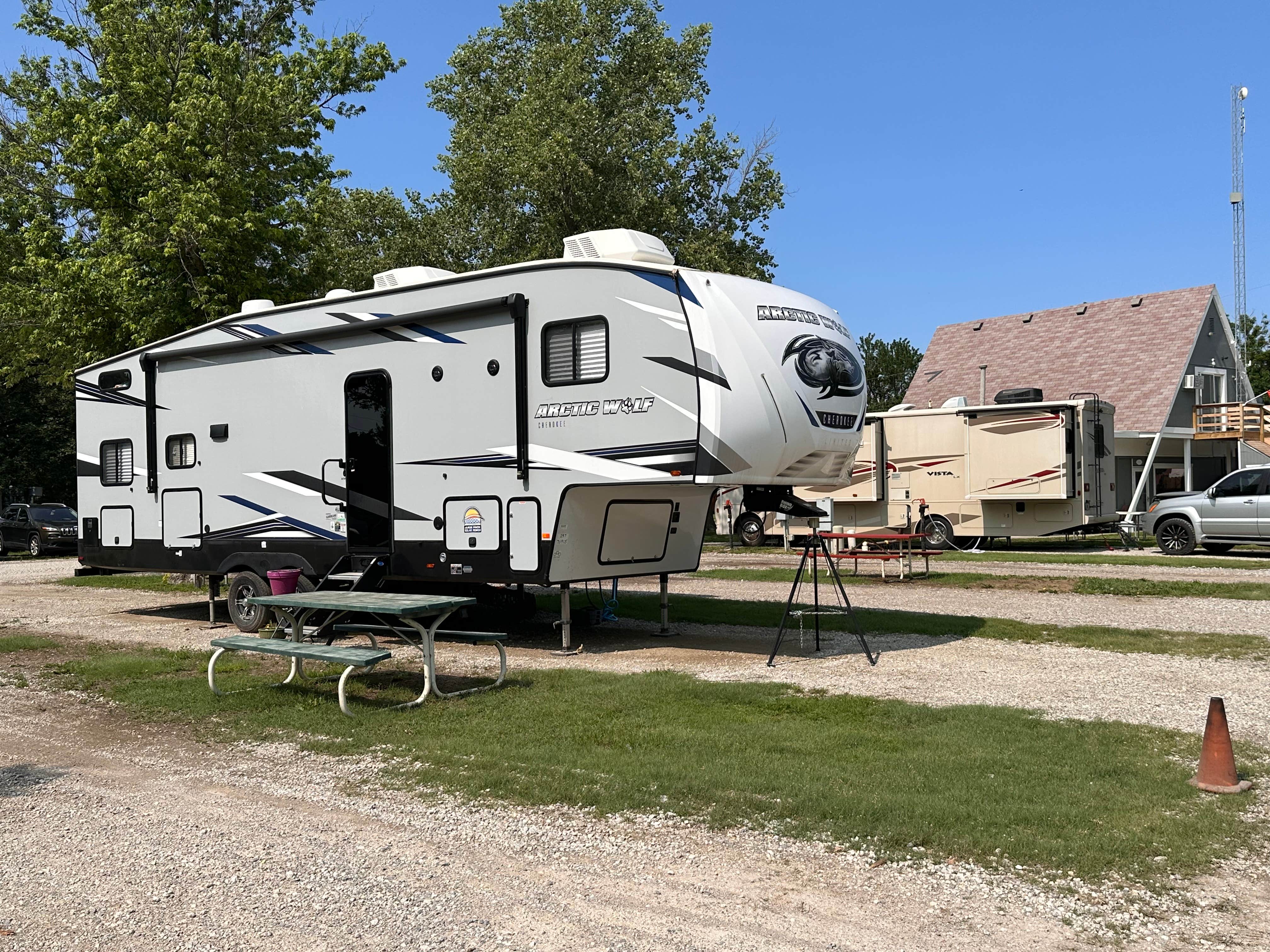 Jayson M.'s photo of rv camping at All Seasons RV Park near Valley Center, KS