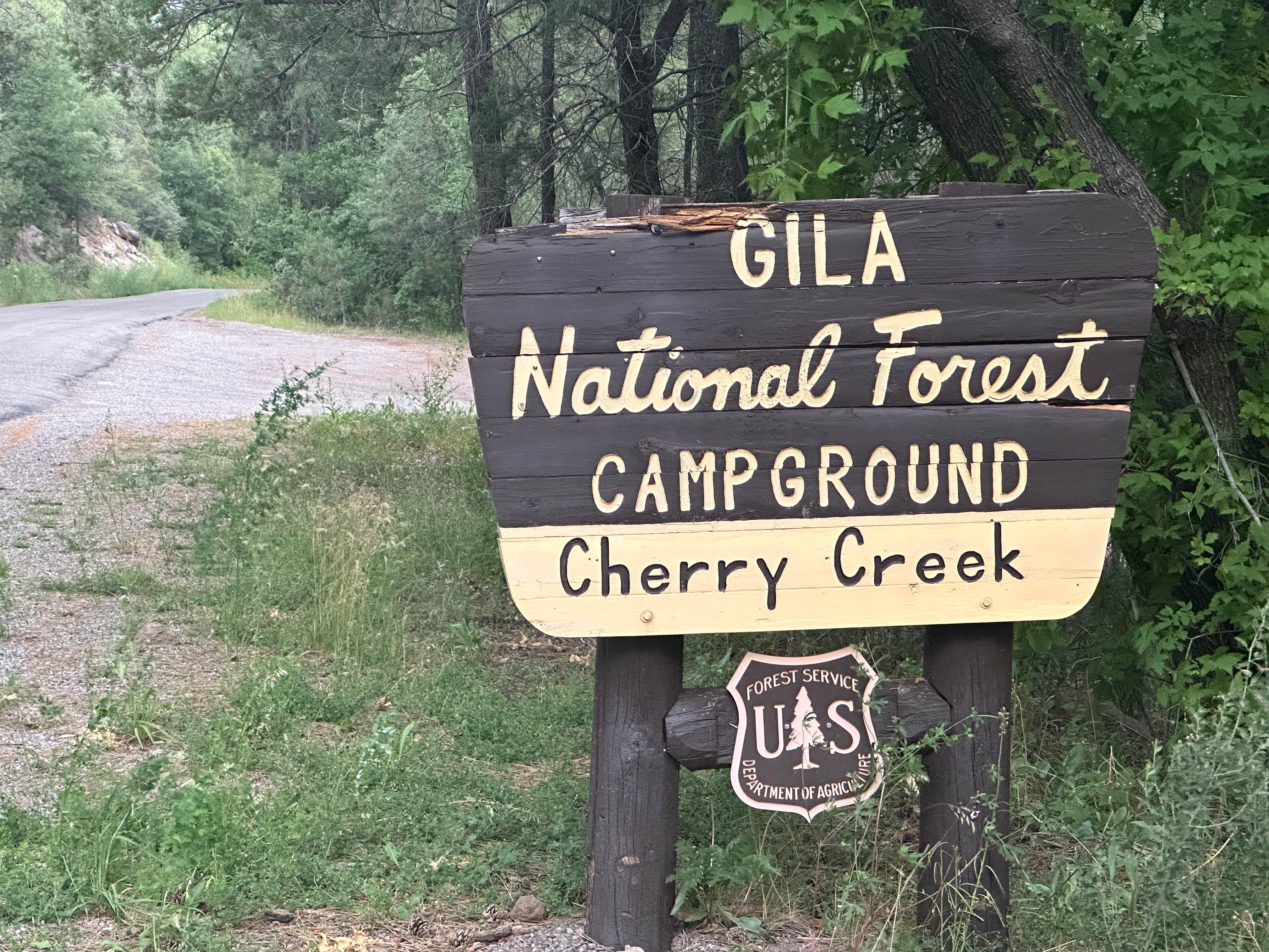 Camper-submitted photo at Cherry Creek Campground near Arenas Valley, NM