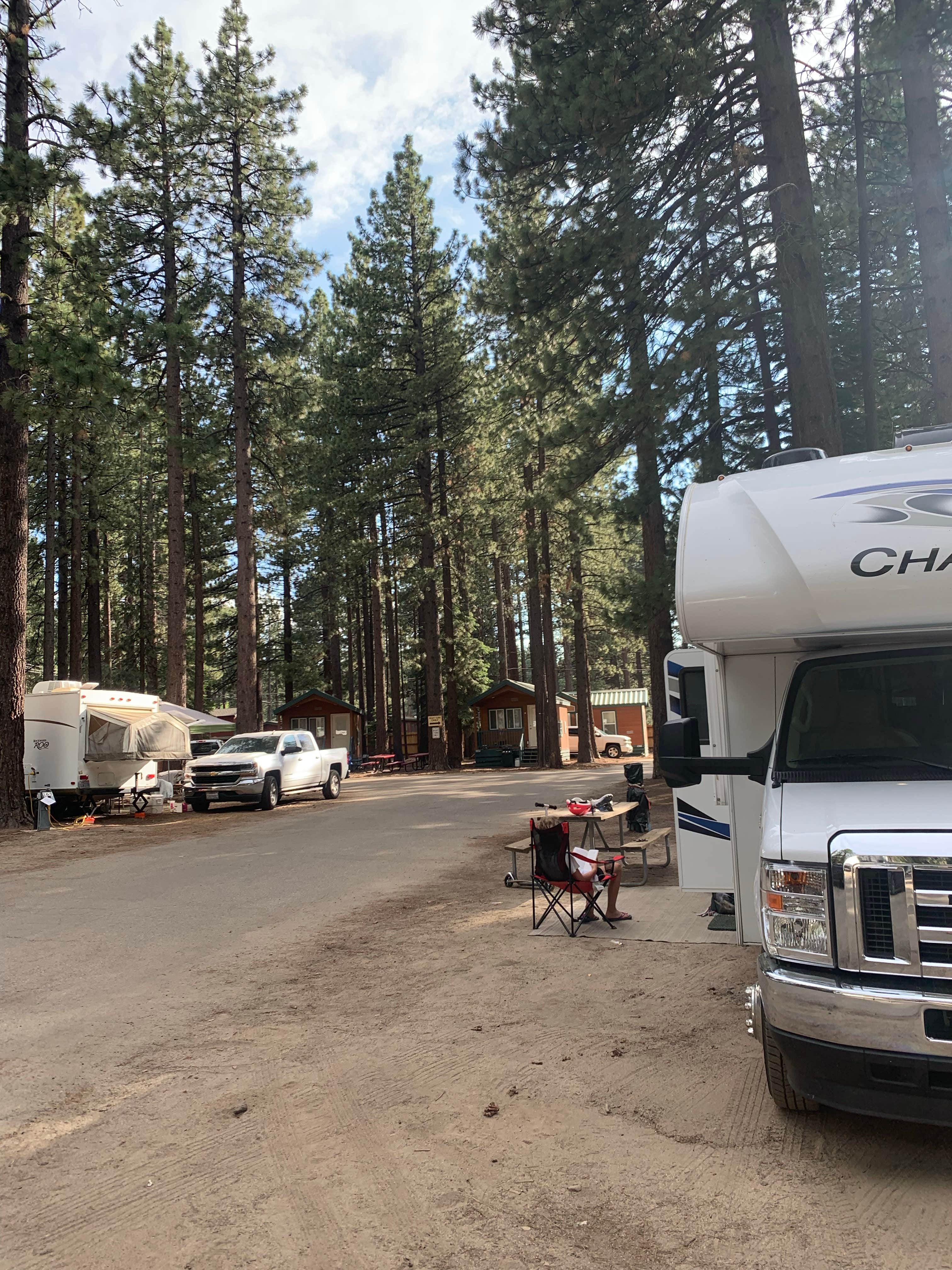 Jennifer H.'s photo of rv camping at Tahoe Valley Campground near Washoe Valley, NV