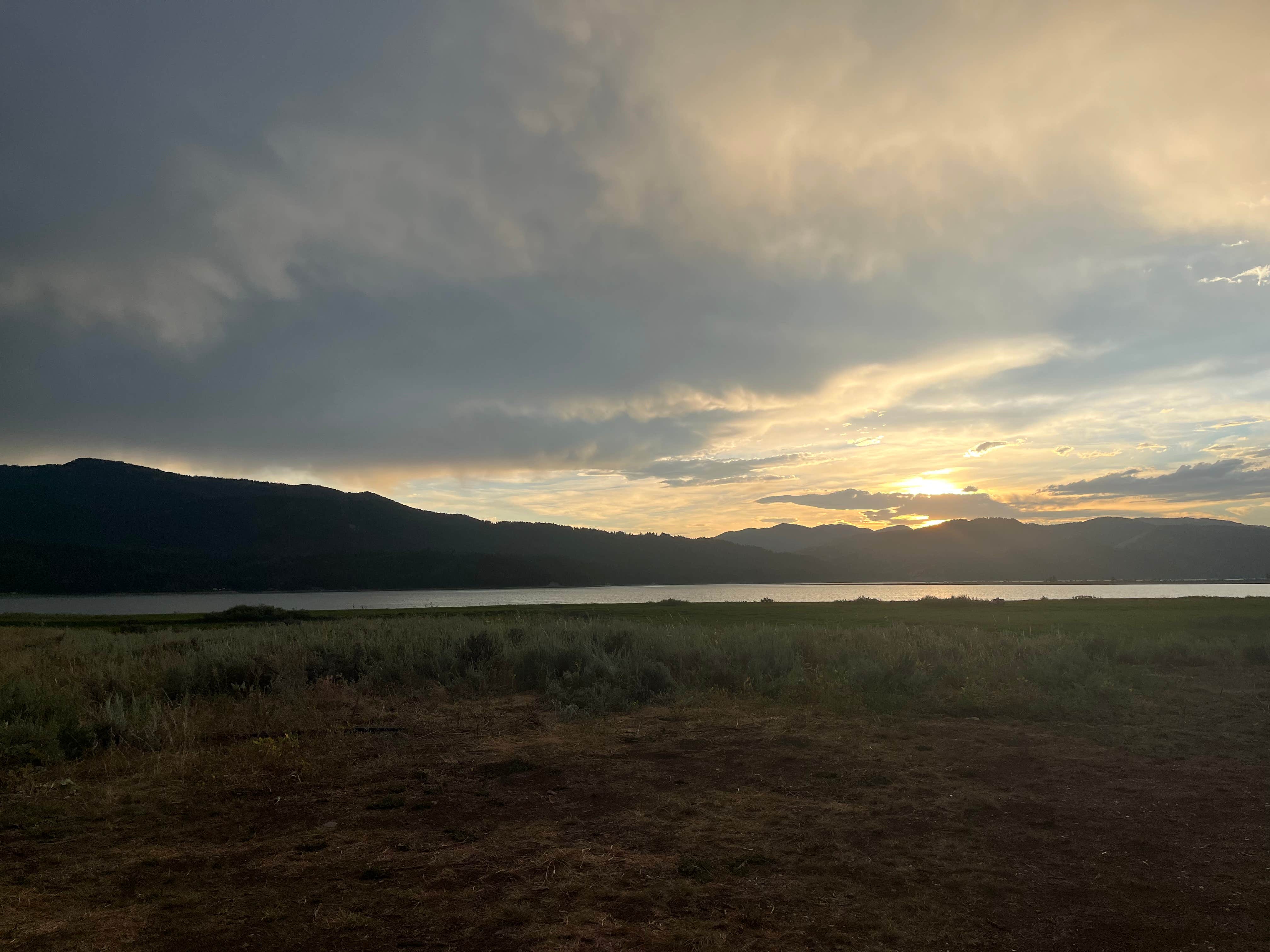 Marlene V.'s photo of a dispersed camping area at Reservoir Disperse Camping near Melvin Brewing near Smoot, WY