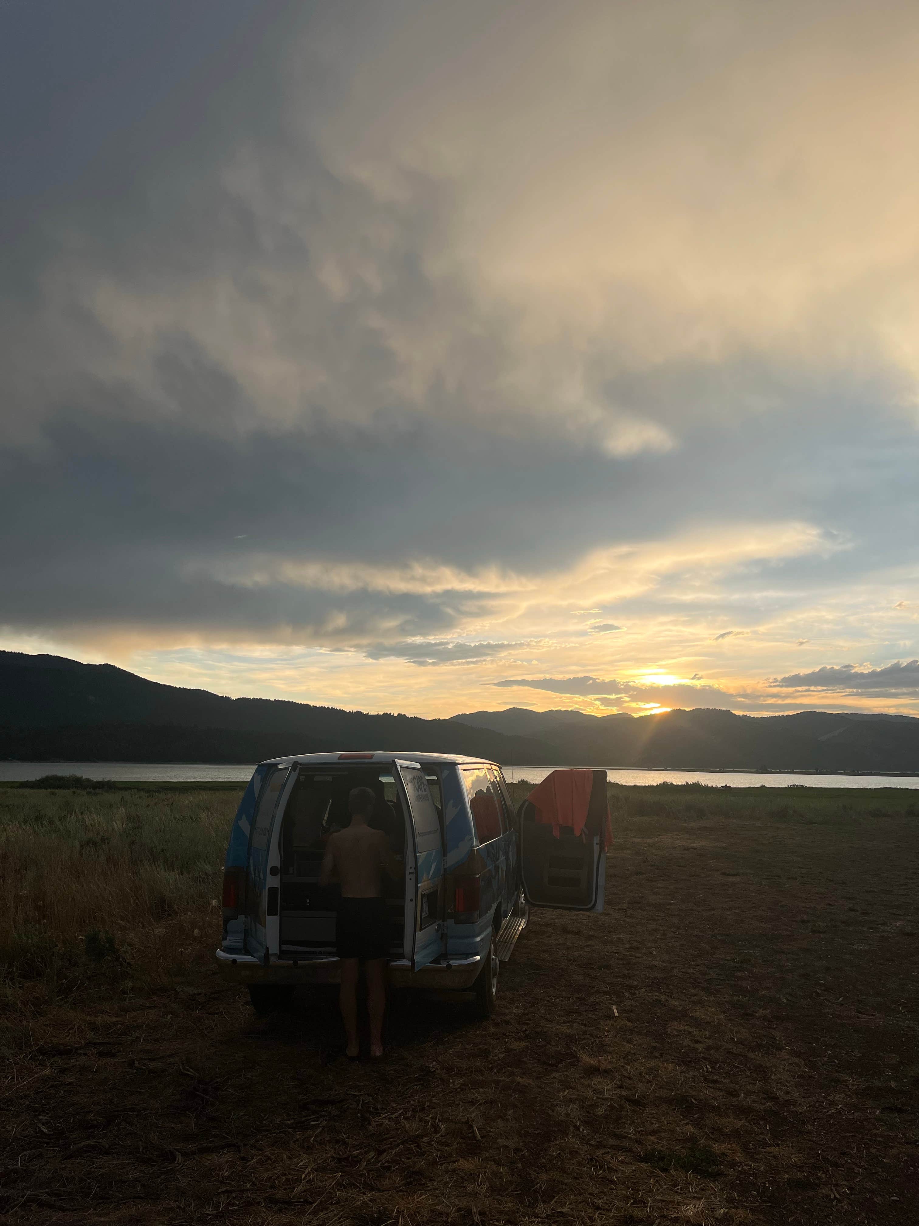 Camper-submitted photo at Reservoir Disperse Camping near Melvin Brewing near Alpine, WY
