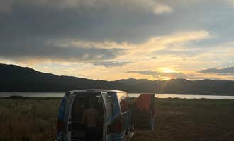 Camping near Wolf Creek Campground: Reservoir Disperse Camping near Melvin Brewing, Alpine, Wyoming