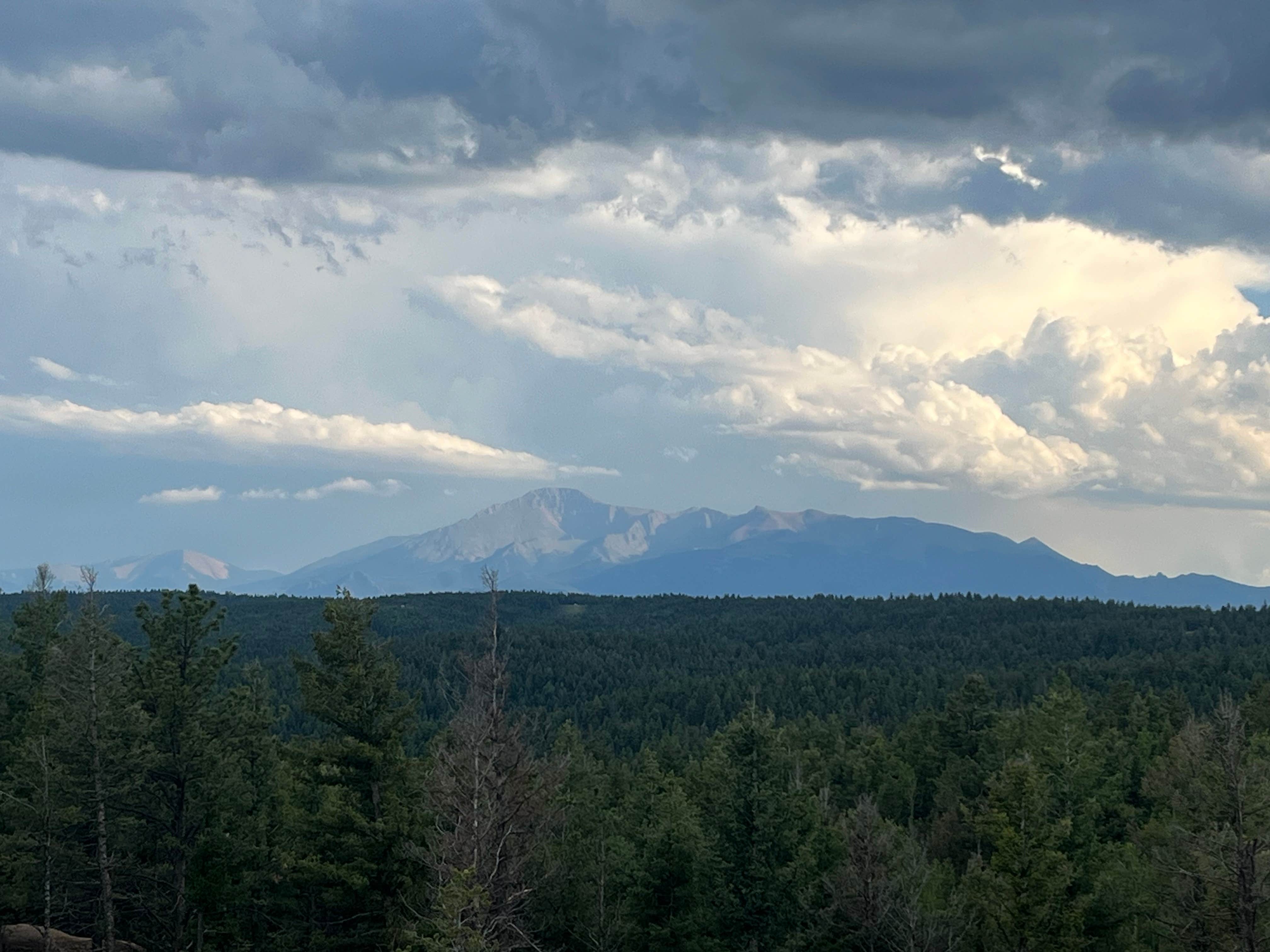 Dustin D.'s photo of a dispersed camping area at Ice Cave Rd Dispersed Site - Pike National Forest near Watkins, CO