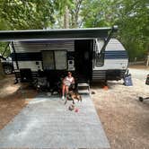 Review photo of Trap Pond State Park Campground by Jessica D., July 24, 2023