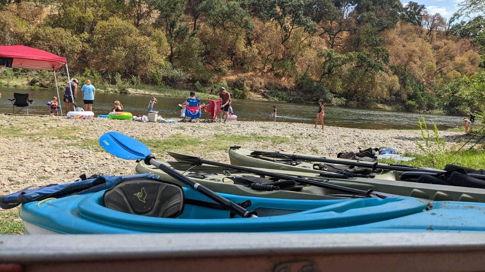 Barry C.'s photo of tent camping at Cole Ranch near Angels, CA