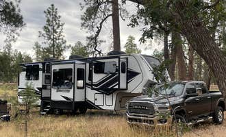 Camping near Pivot Rock Canyon: Forest Road 9365 - ROAD TEMPORARILY CLOSED, Strawberry, Arizona