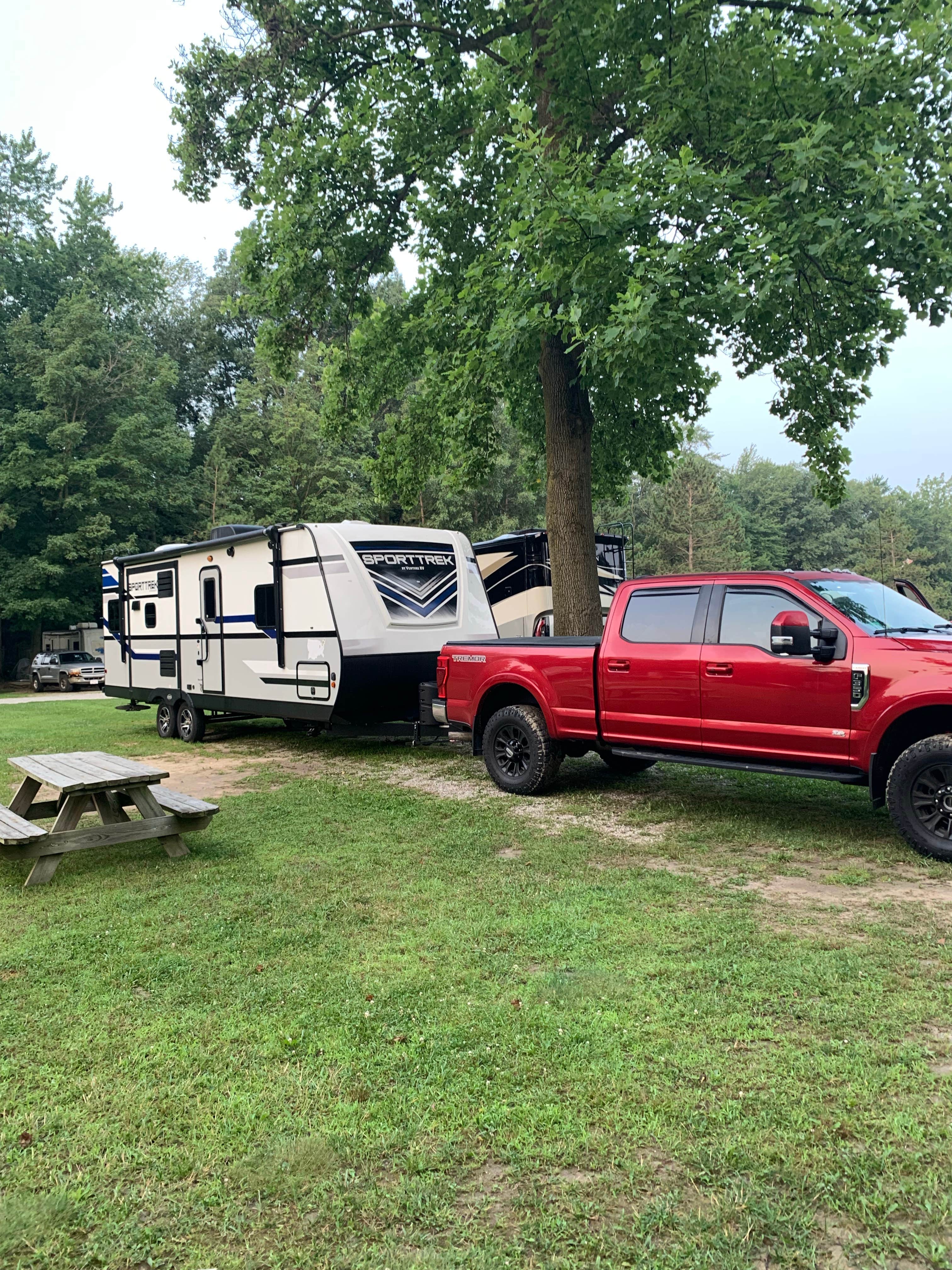 Monique C.'s photo of rv camping at Sand Creek Campground near Hobart, IN