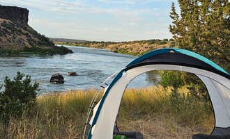 Camping near Flat Canyon Dispersed Campground - Sawtooth National Forest: Snake River Vista Recreation Site, American Falls, Idaho