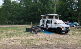 Camping near Poncho's Pond RV Park: Cartier Park Campground, Ludington, Michigan