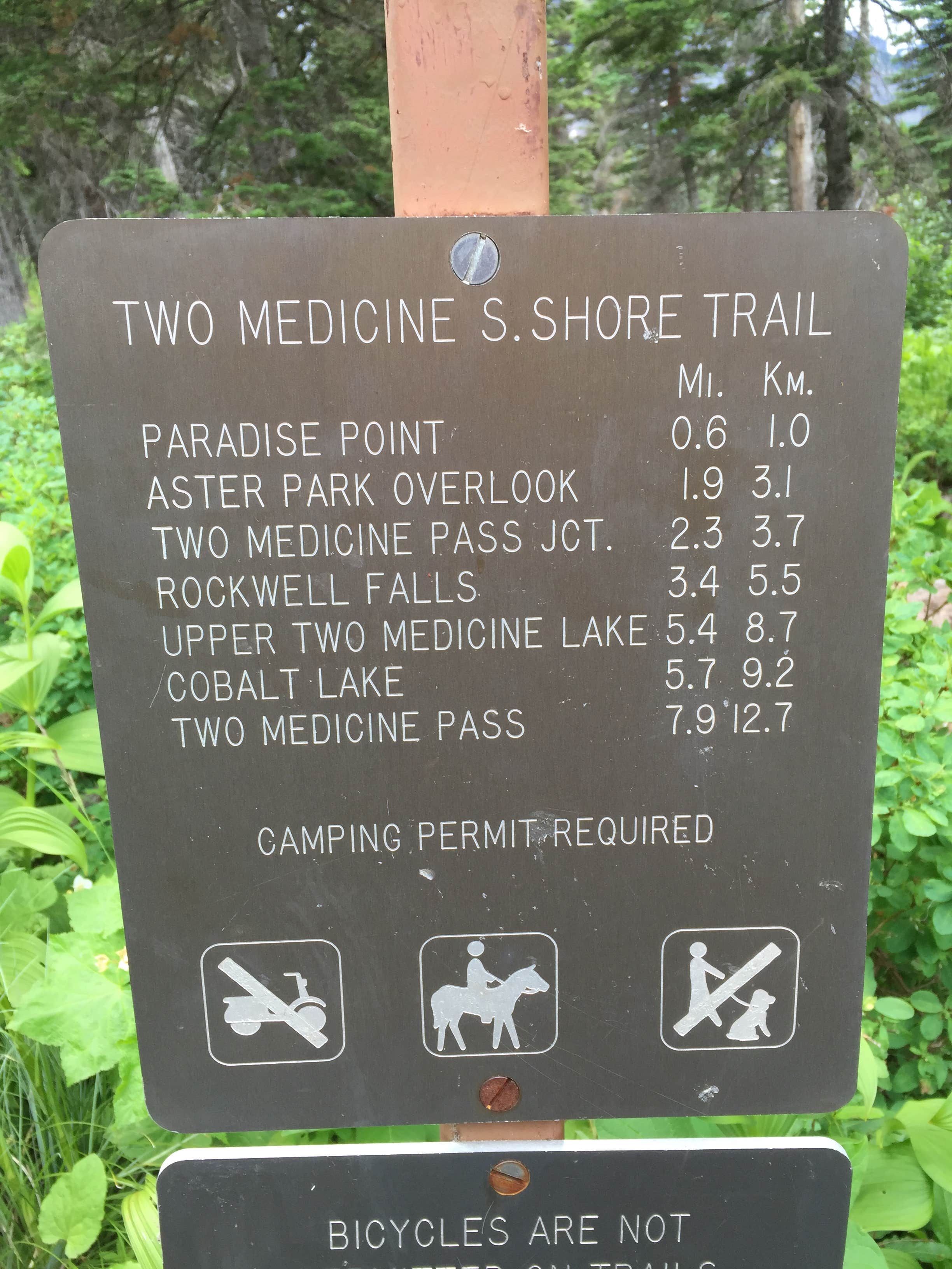 Camper submitted image from Two Medicine Campground — Glacier National Park - 5