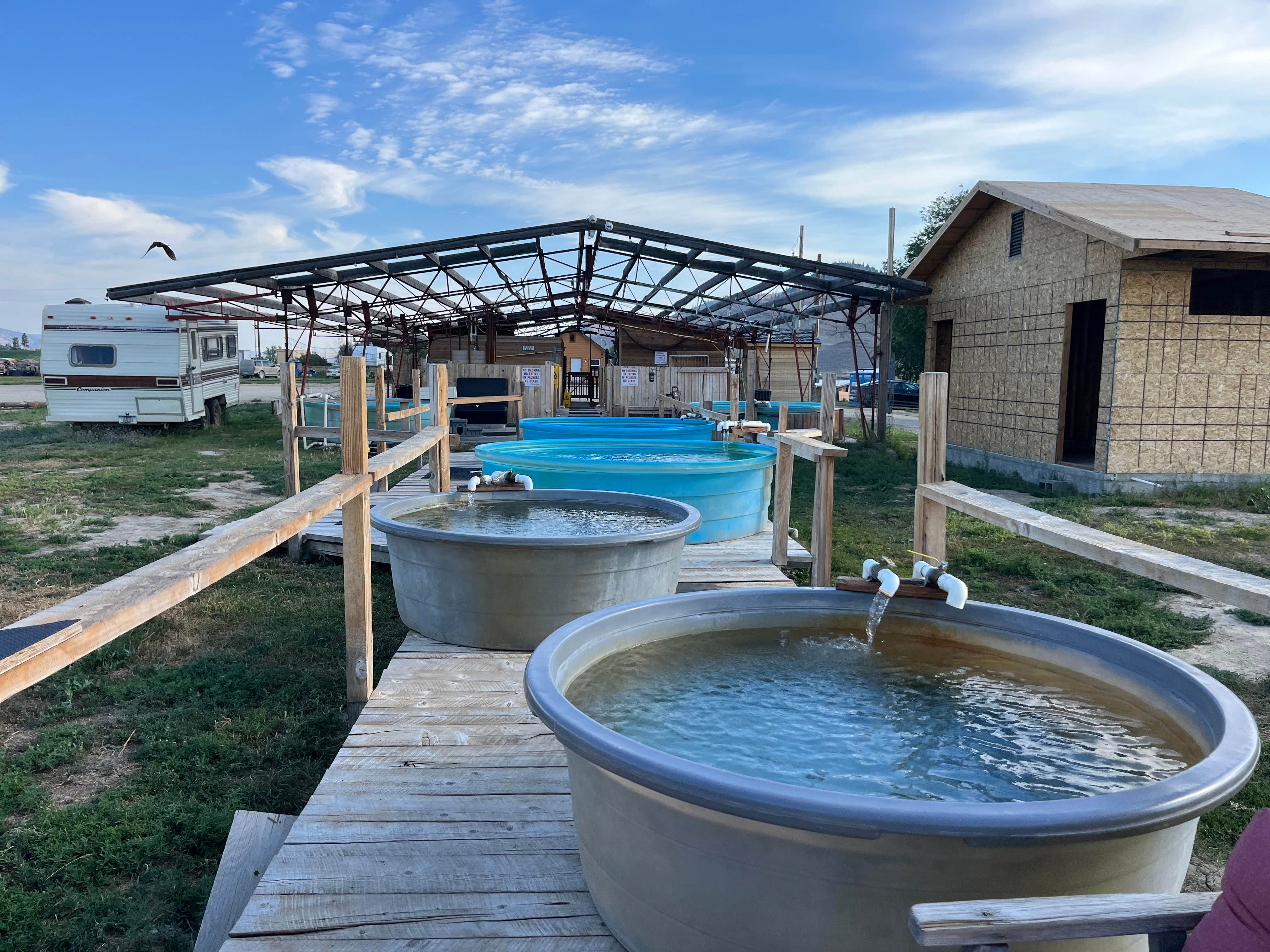 Camper-submitted photo at Wild Horse Hot Springs near Proctor, MT