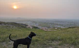 Kristi D.'s photo of camping with pets at The Wall Boondocking Dispersed near Interior, SD