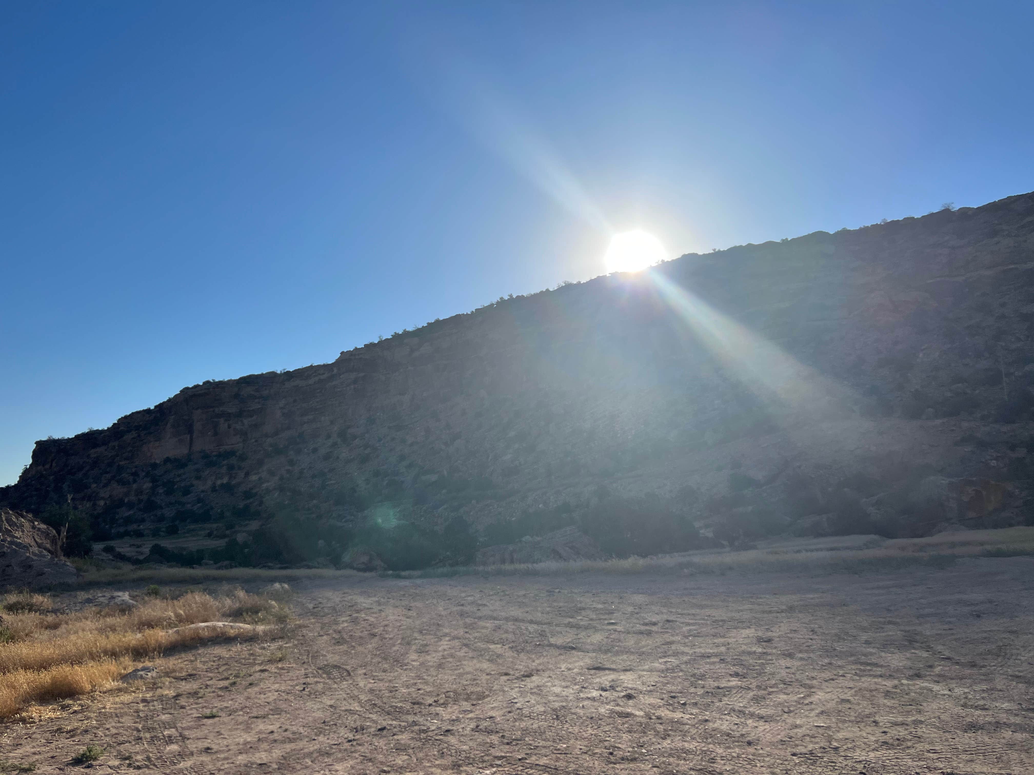 Lisa M.'s photo of a dispersed camping area at Nine Mile Hill near Mesa Lakes, CO