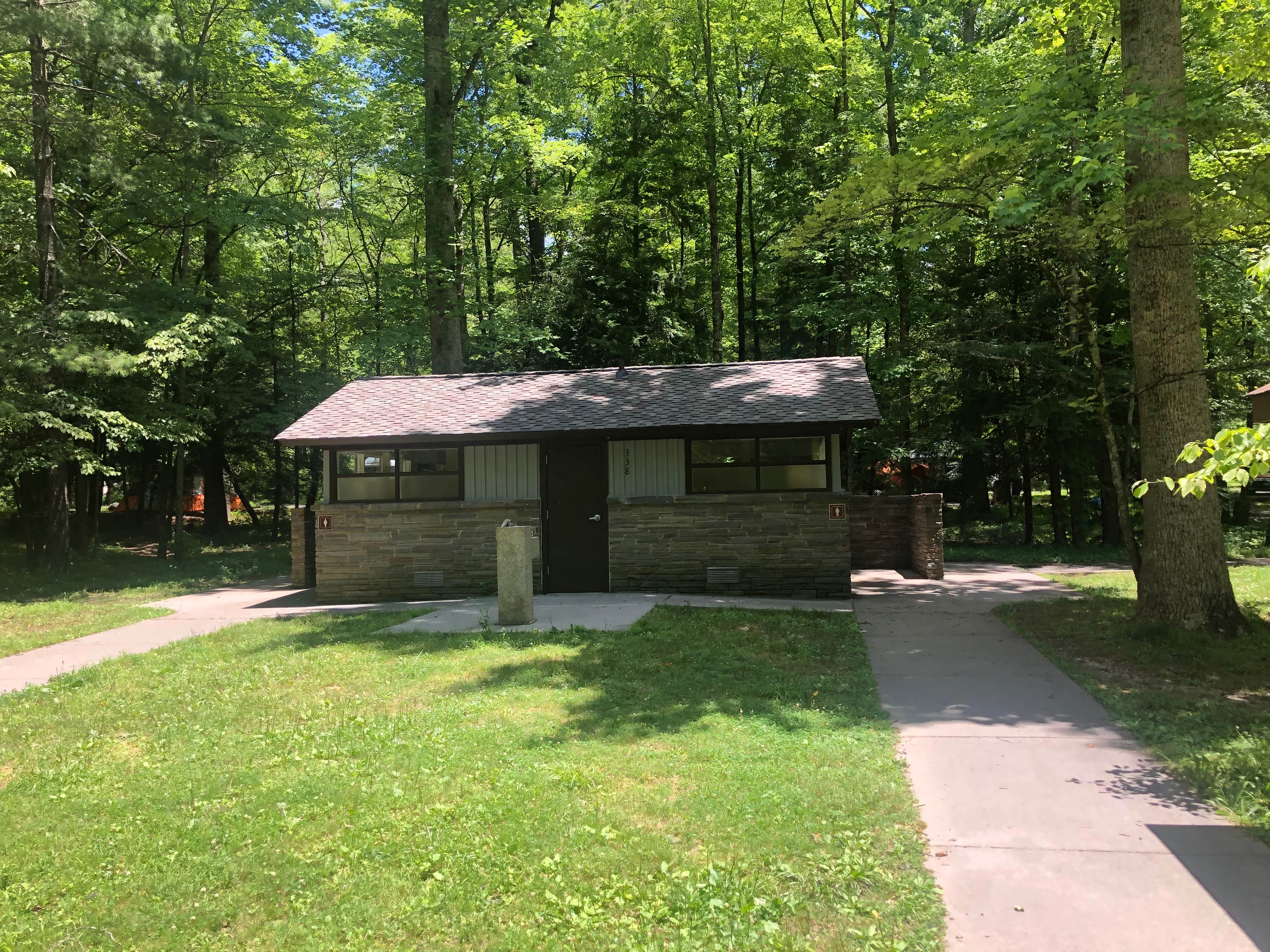 Roger W.'s photo of glamping accommodations at Cades Cove Campground near Tusquitee National Forest