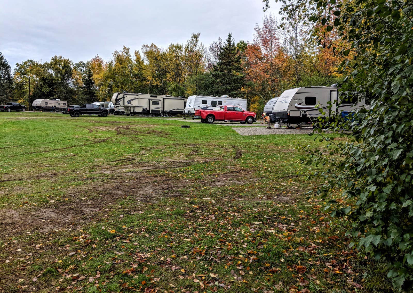 Shari  G.'s photo of rv camping at Hadley's Point Campground near Salsbury Cove, ME