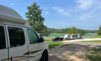 Travis B.'s photo of rv camping at Asher Creek Campground — Lake Wappapello State Park near Bloomfield, MO