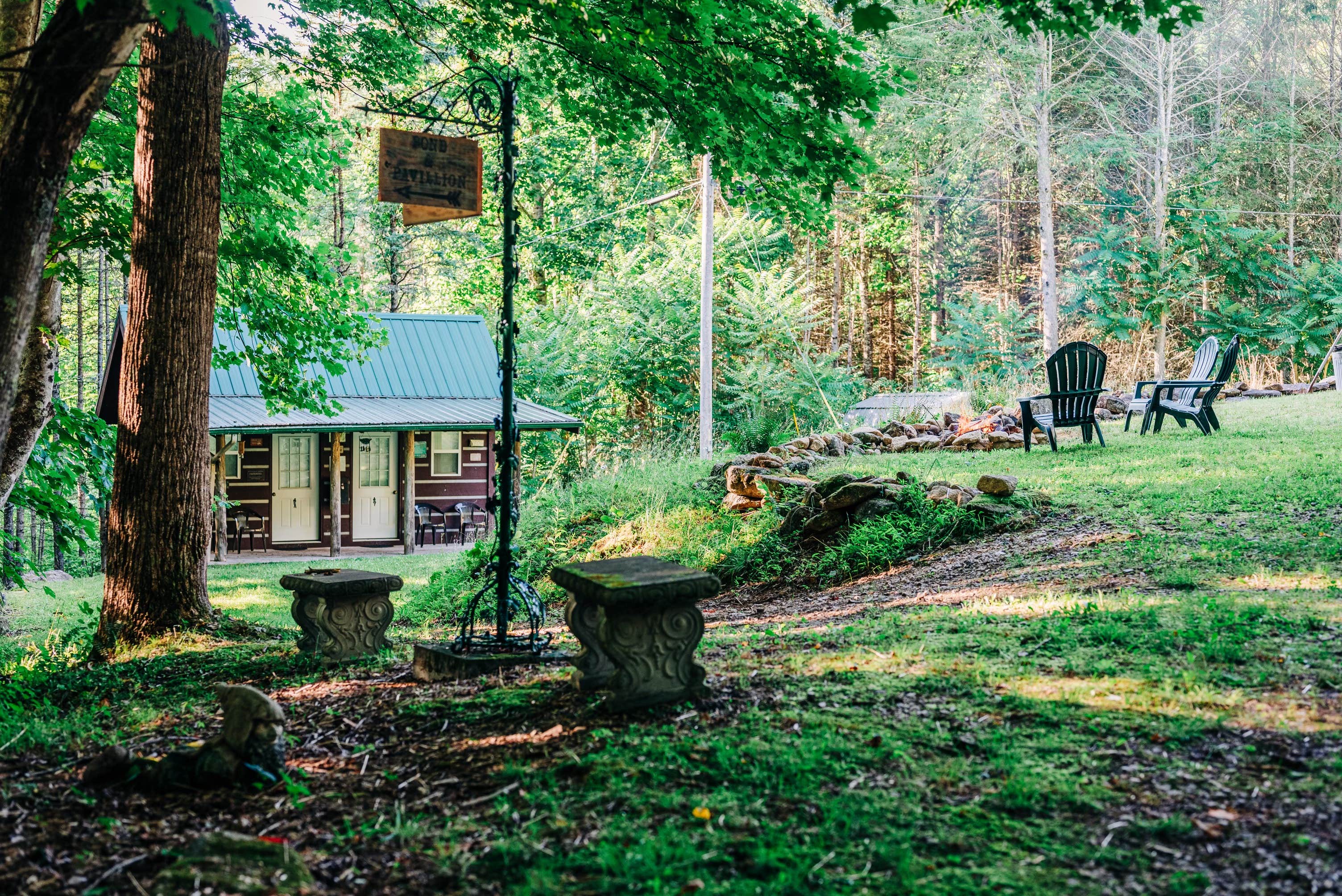 James M.'s photo of a cabin at Safe Haven Farm RV Camping and Events near Erwin, TN