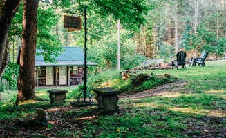 James M.'s photo of a cabin at Safe Haven Farm RV Camping and Events near Newland, NC