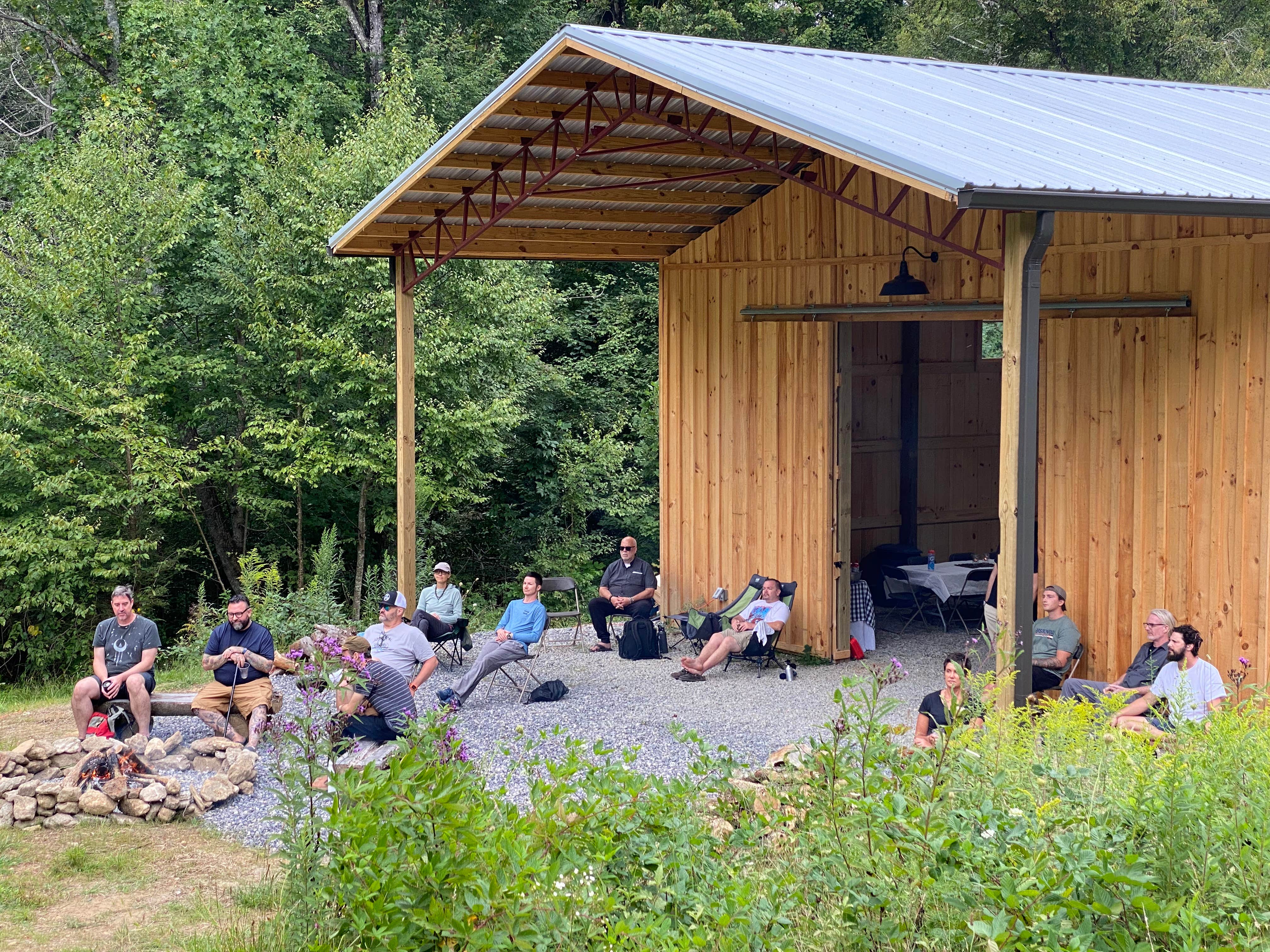 Faramarz H.'s photo of a cabin at Pause || Eco-Retreat near Enka, NC