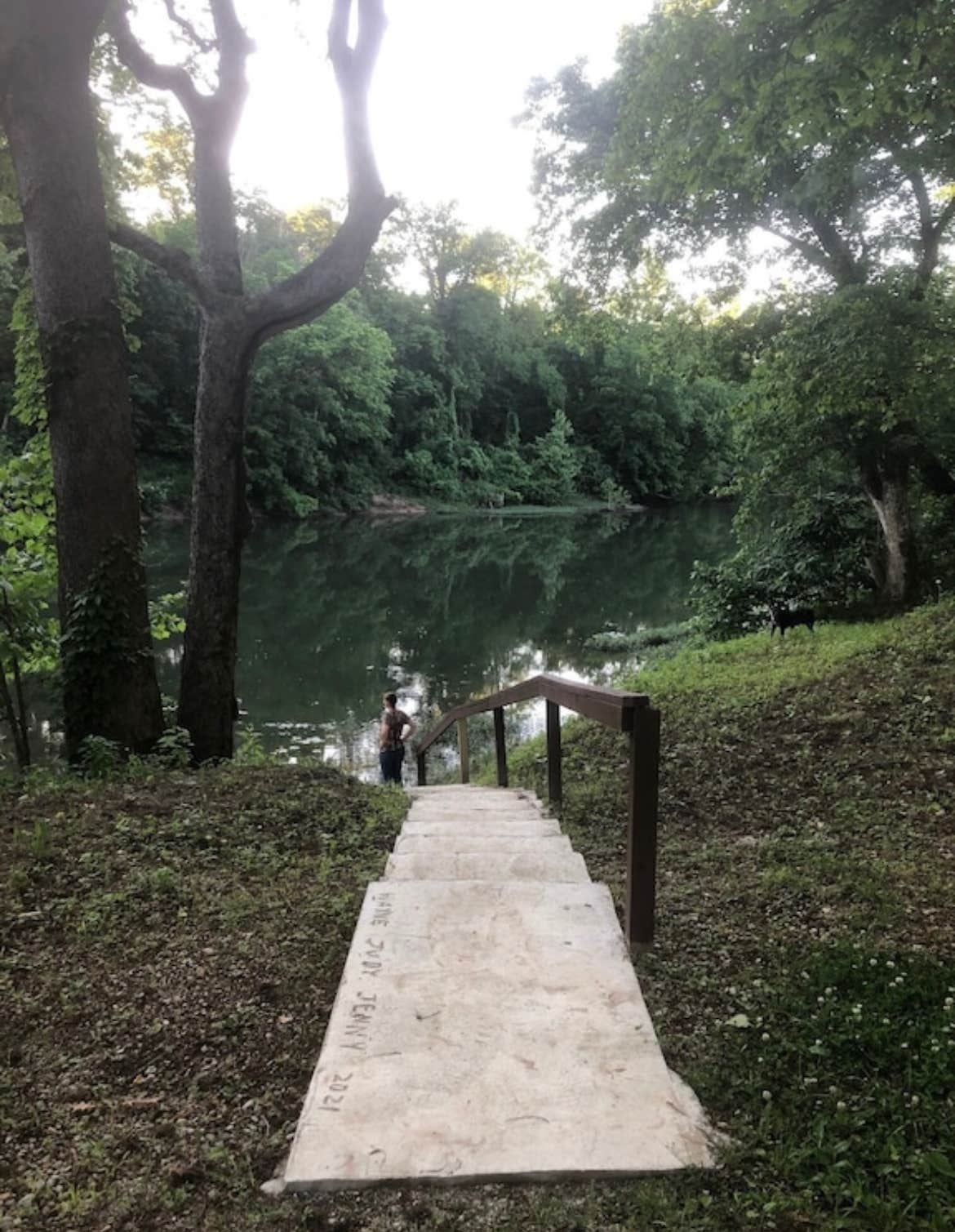 James L.'s photo of camping with pets at Jesse And James Properties near Fort Leonard Wood, MO