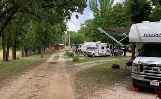 James H.'s photo of rv camping at Arrowhead Point RV Park & Cabins Campground near Fort Scott, KS