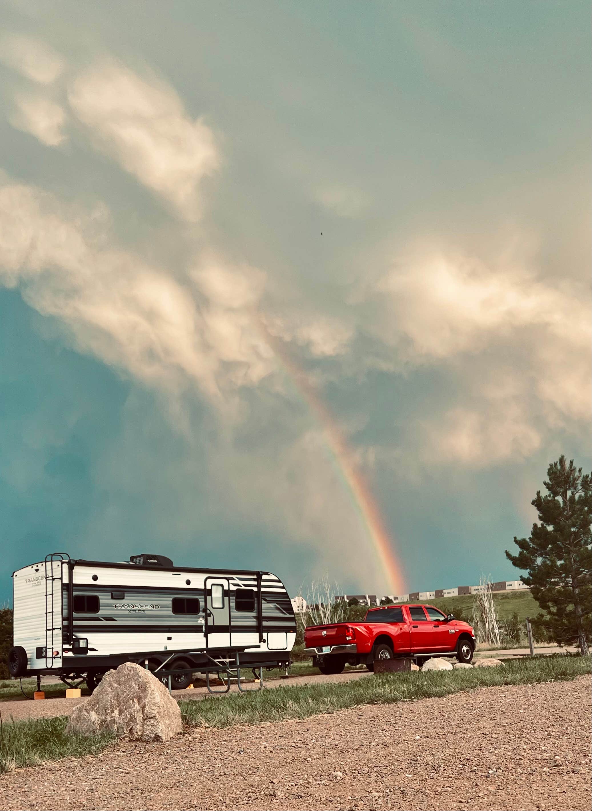 Suzy's photo of rv camping at Indian Paintbrush Campground—Bear Creek Lake Park near Aurora, CO
