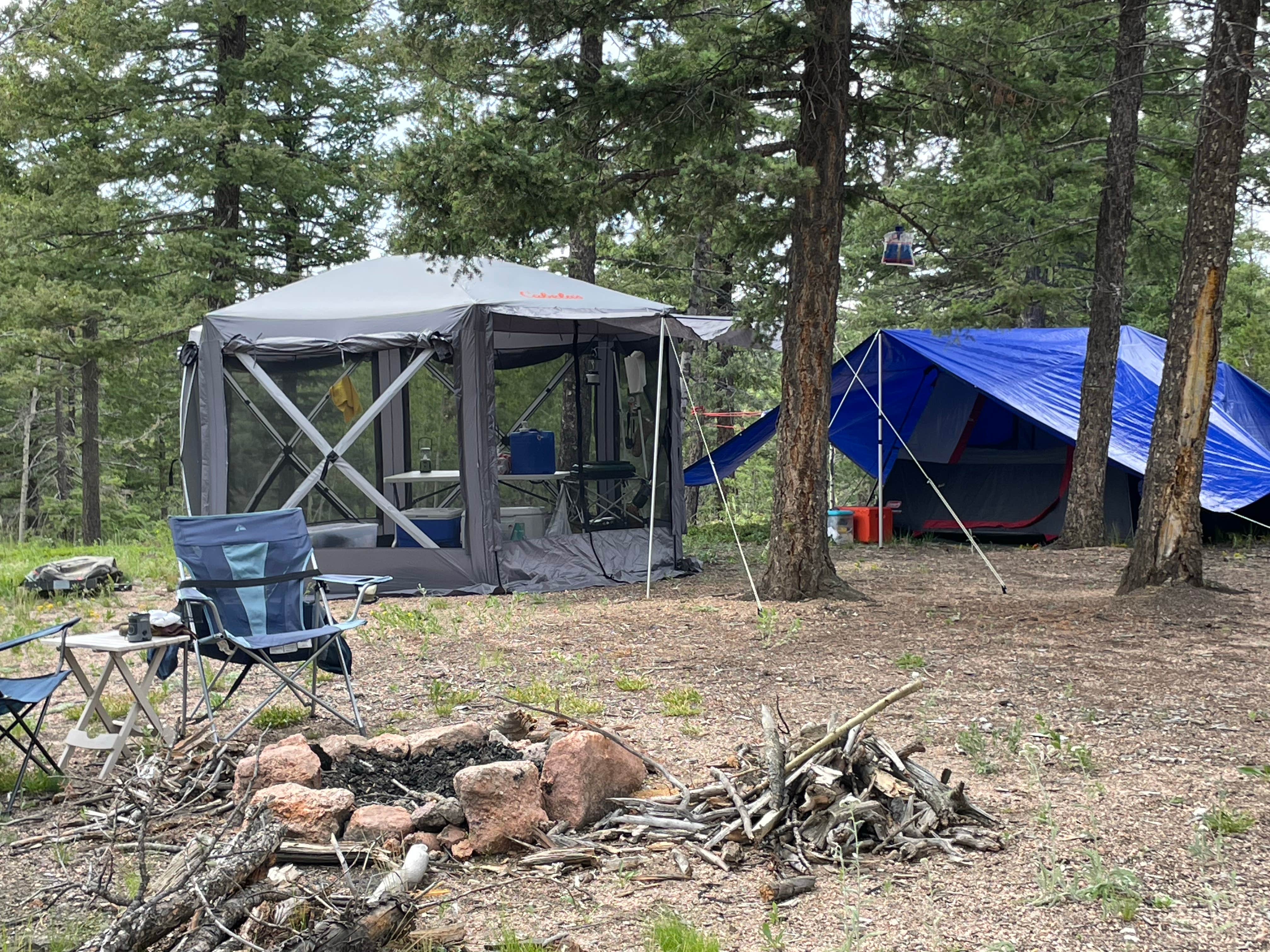 Camper-submitted photo at Ice Cave Rd Dispersed Site - Pike National Forest near Watkins, CO