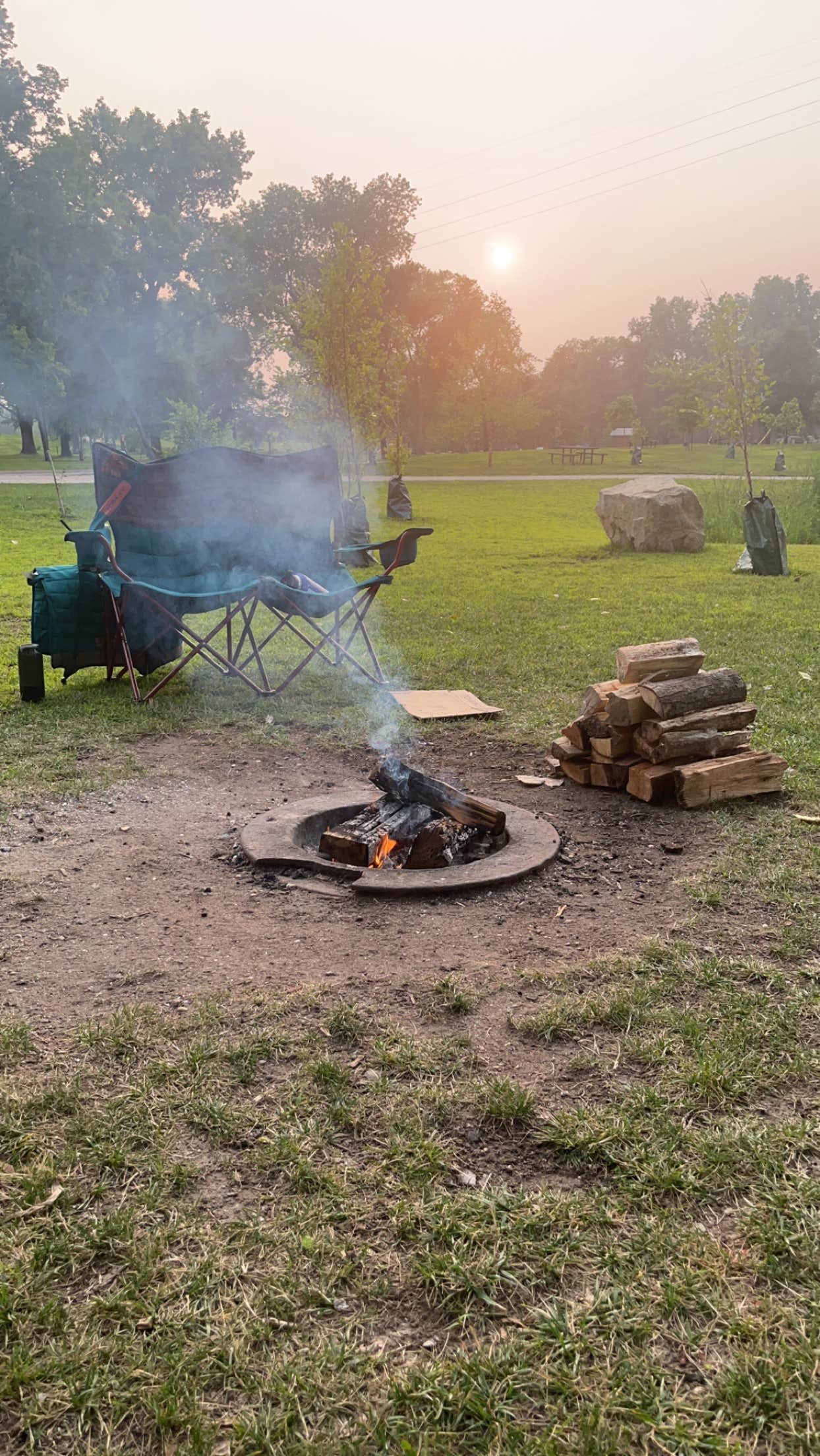 Camper-submitted photo at Prairie Island City Campground near Cochrane, WI