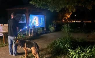 Lyla W.'s photo of camping with pets at Prairie Island City Campground near Galesville, WI