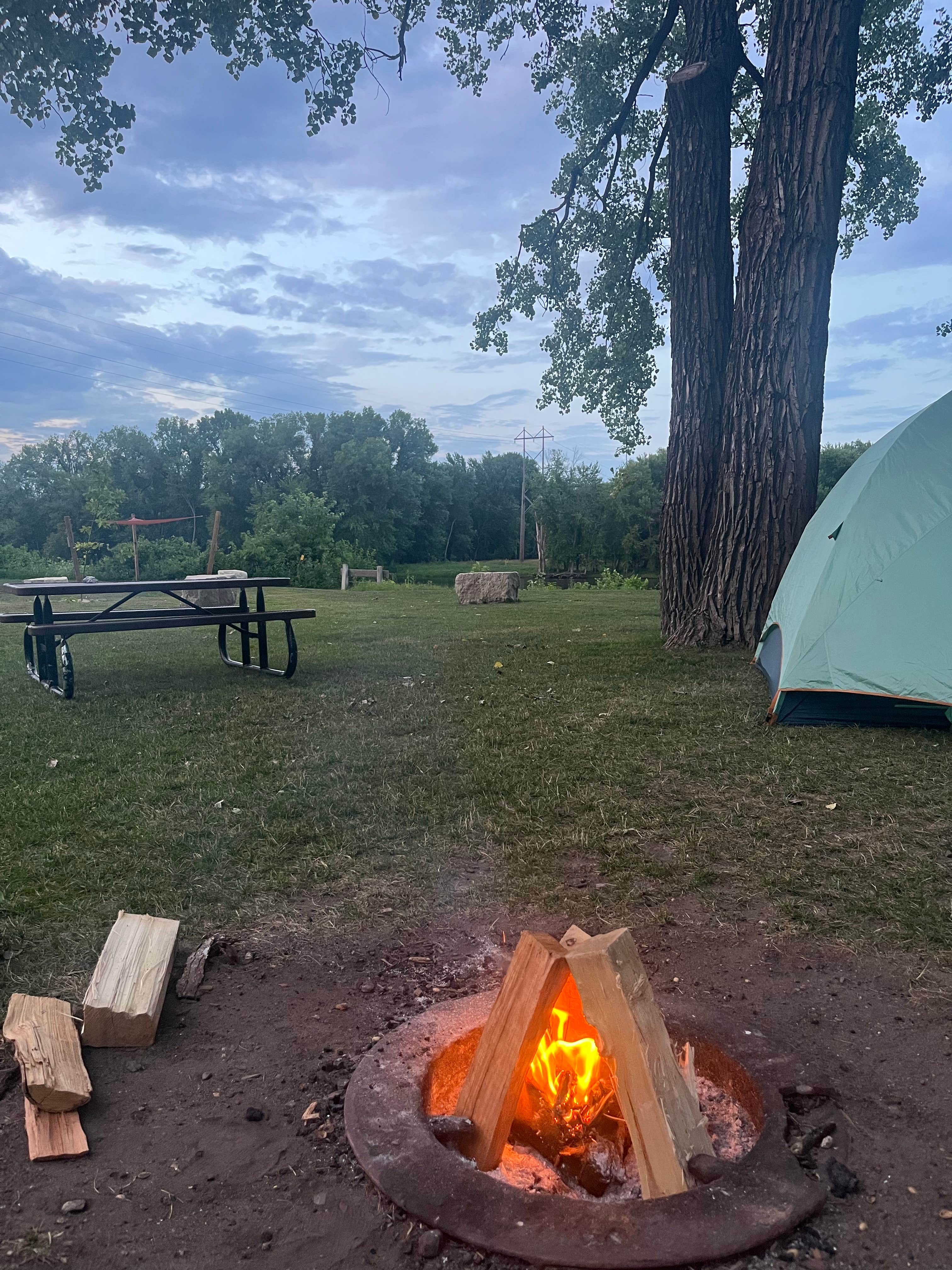 Camper-submitted photo at Prairie Island City Campground near Cochrane, WI