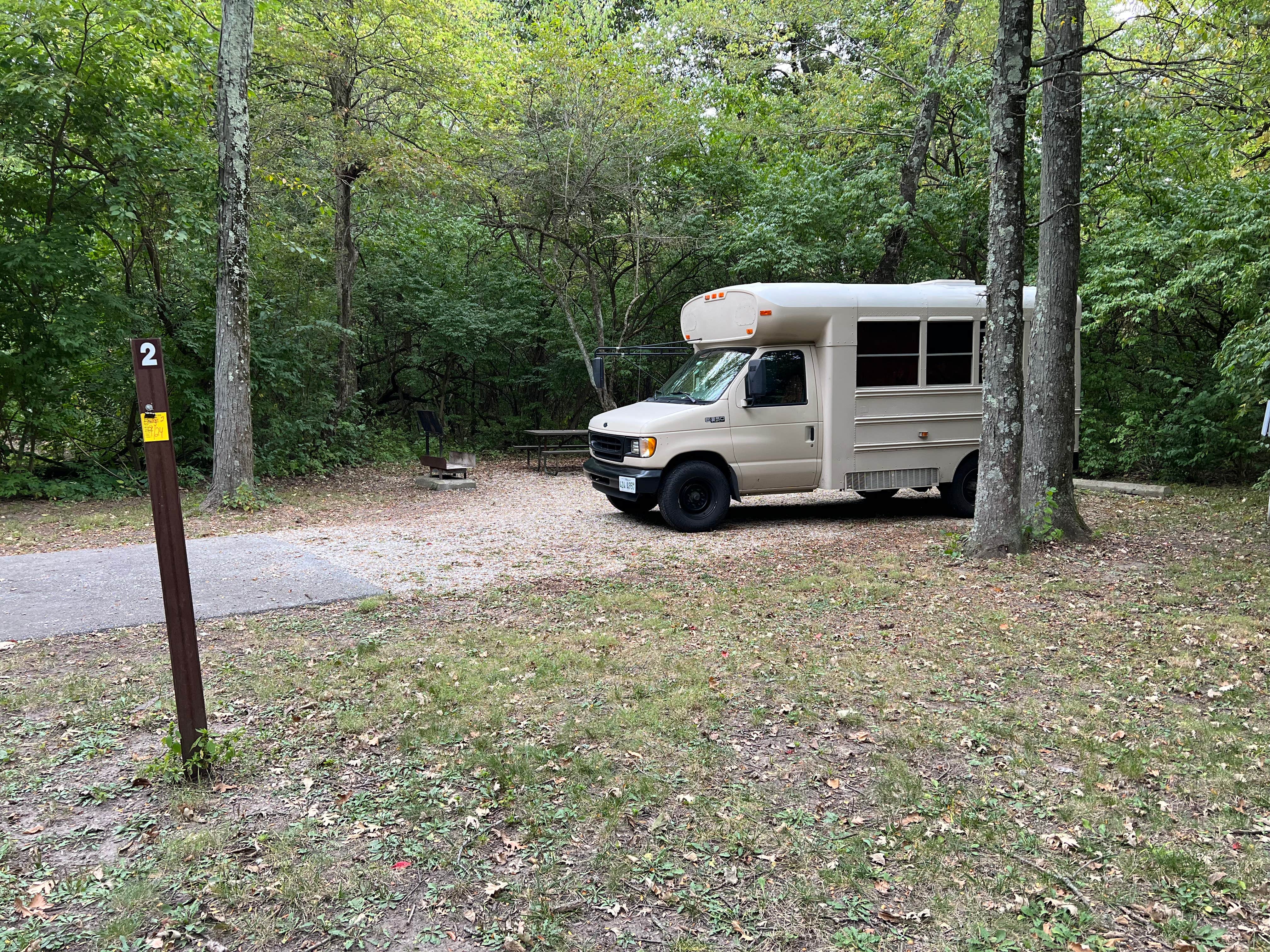 Art S.'s photo of rv camping at Potowatomi Campground — Kankakee River State Park near Kankakee, IL