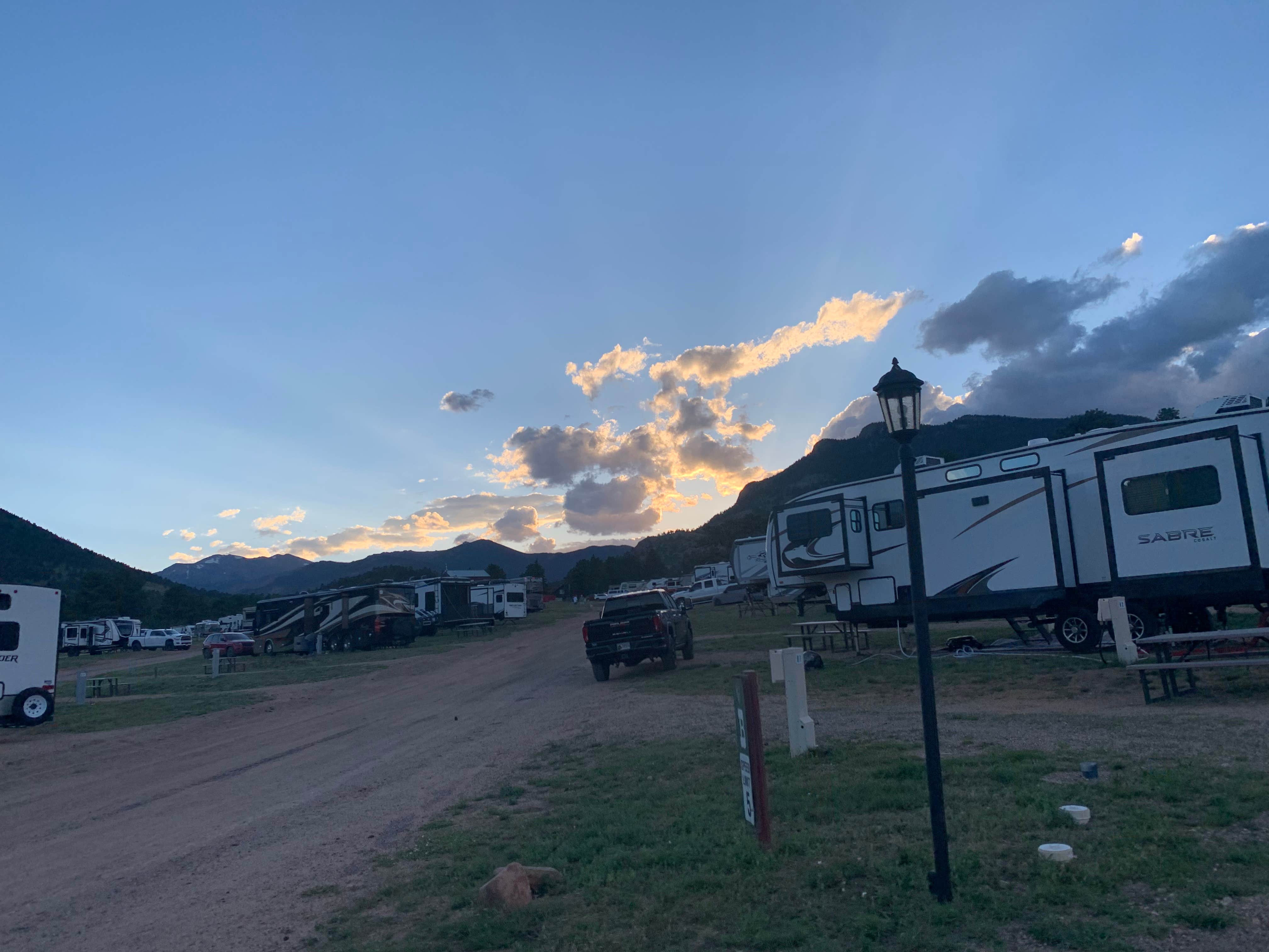 Jennifer H.'s photo of rv camping at Elk Meadows Lodge & RV Resort near Lyons, CO