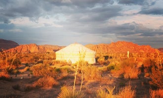 Camping near Hueco Tanks State Park & Historic Site: Gleatherland, Fort Bliss, Texas