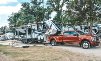 Jade H.'s photo of rv camping at Blue Sky Cedar Creek RV Park near Mabank, TX