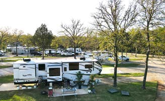 Jade H.'s photo of rv camping at Blue Sky Cedar Creek RV Park near Eustace, TX