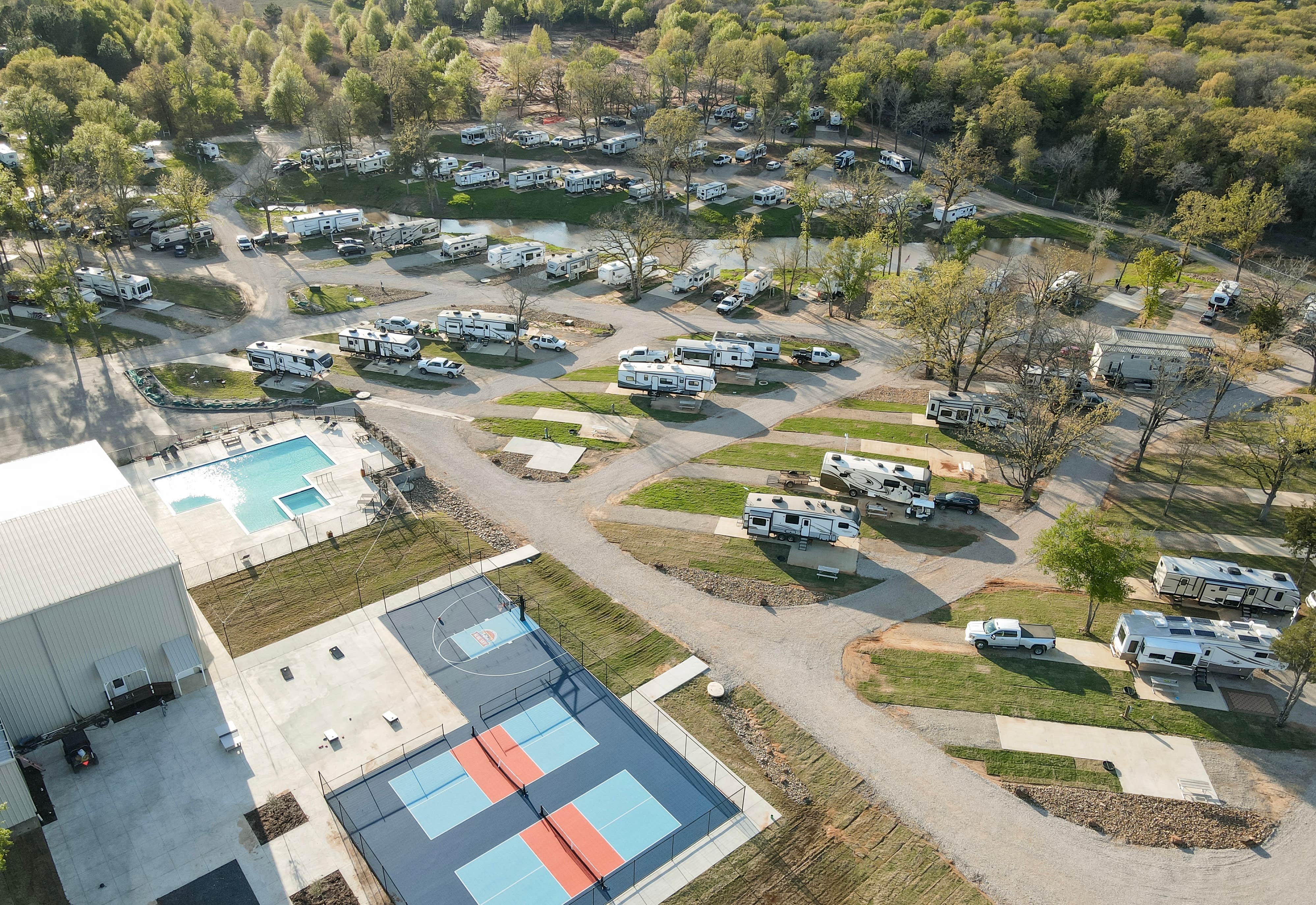 Camping near Purtis Creek State Park Campground: Blue Sky Cedar Creek RV Park, Mabank, Texas