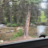 View from camper window